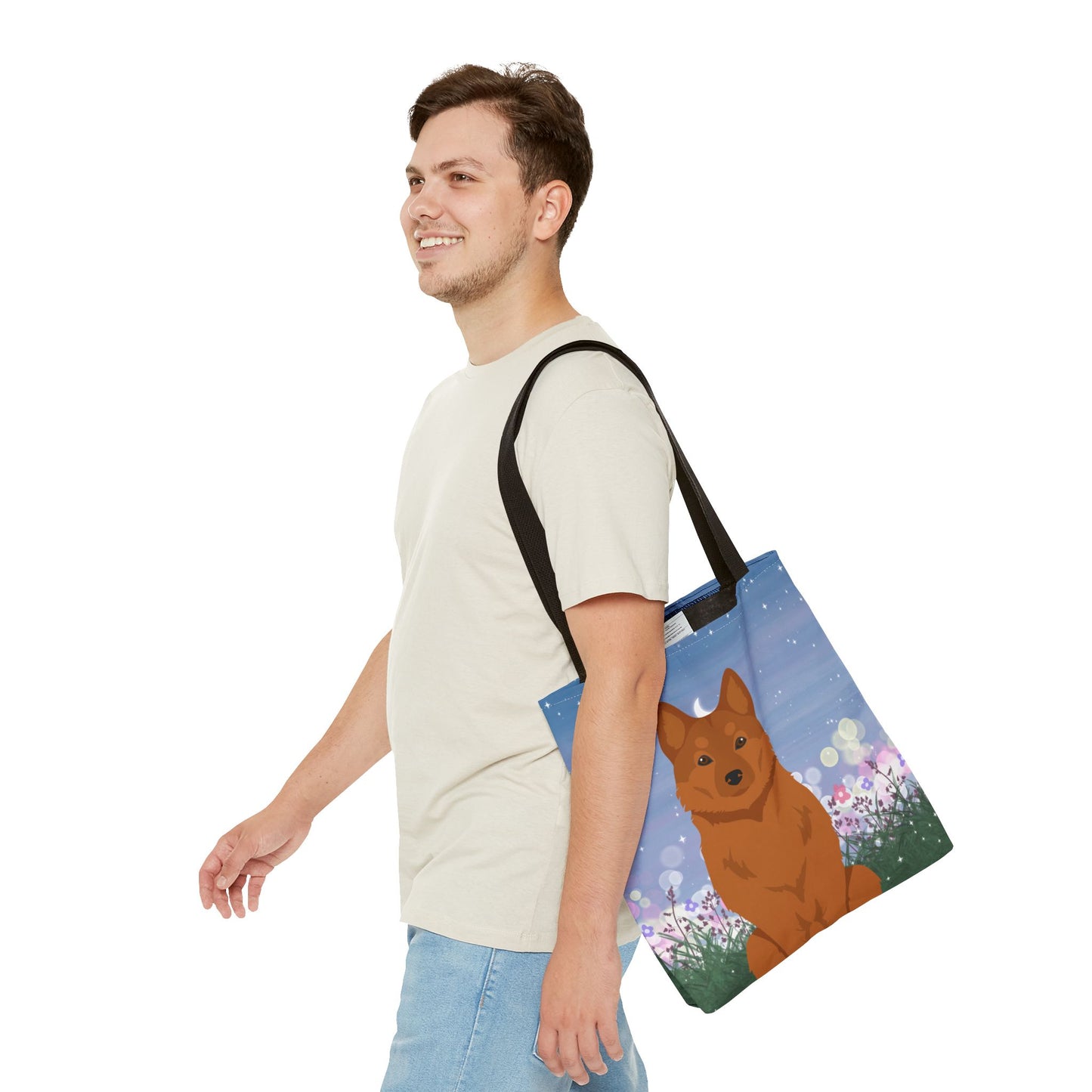 Finnish Spitz Dog Tote Bag 16x16