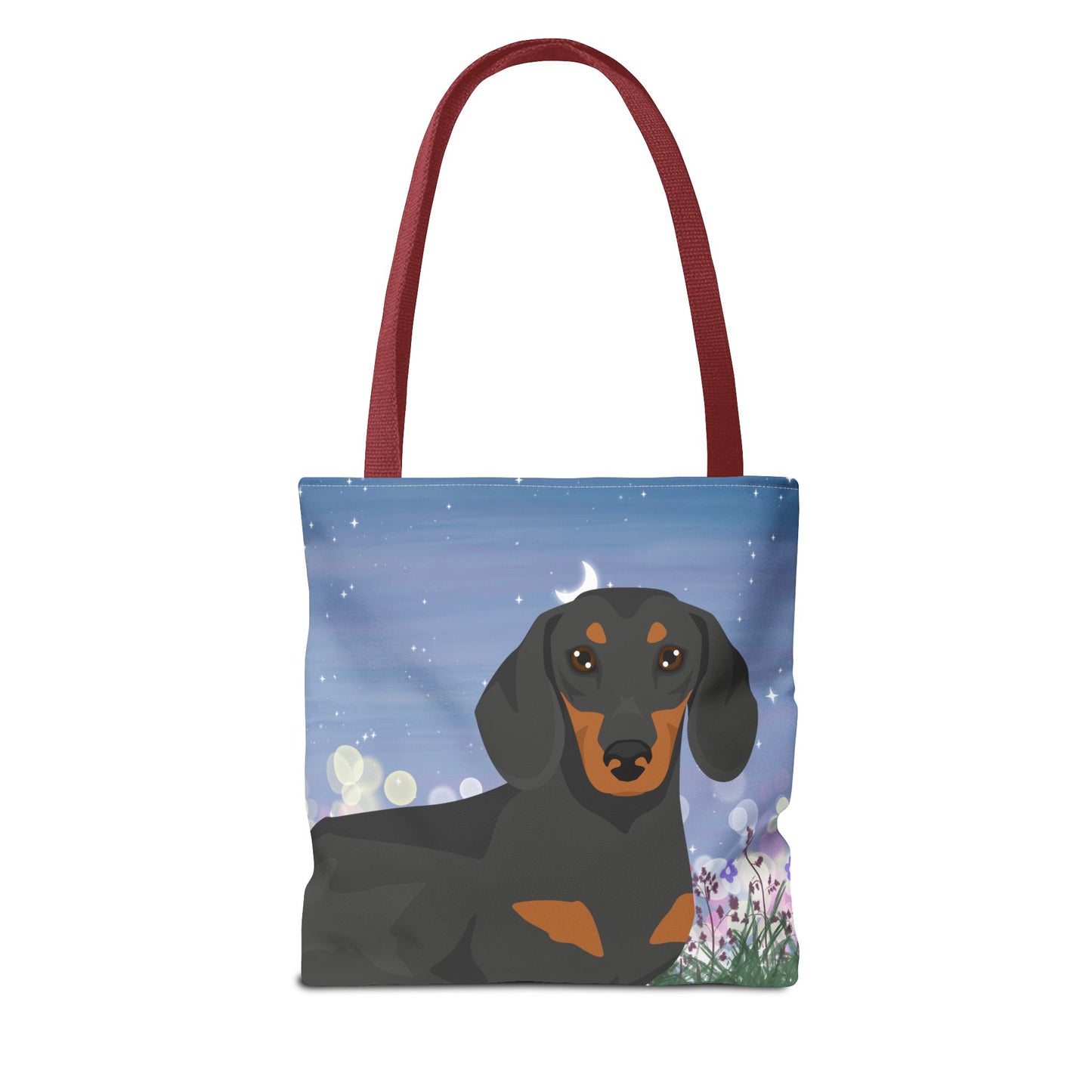 Dachshund Dog Tote Bag 13x13