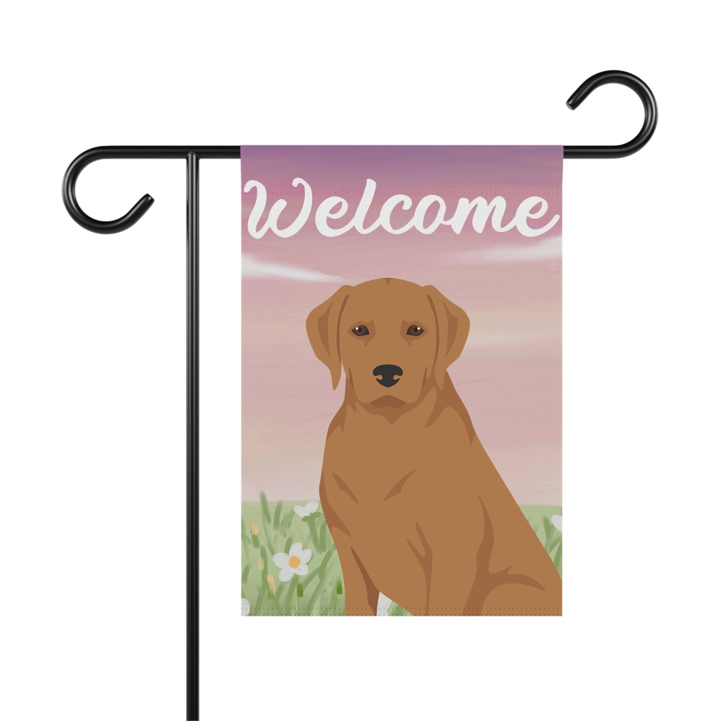 Labrador Retriever Dog Welcome Garden Flag