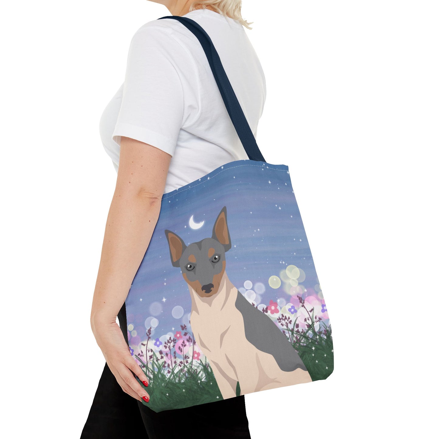 Brazilian Terrier Dog Tote Bag 16x16