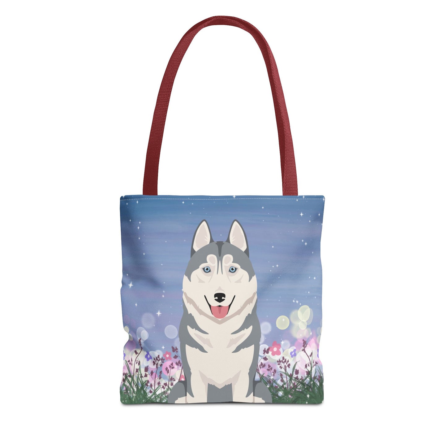 Siberian Husky Dog Tote Bag 13x13