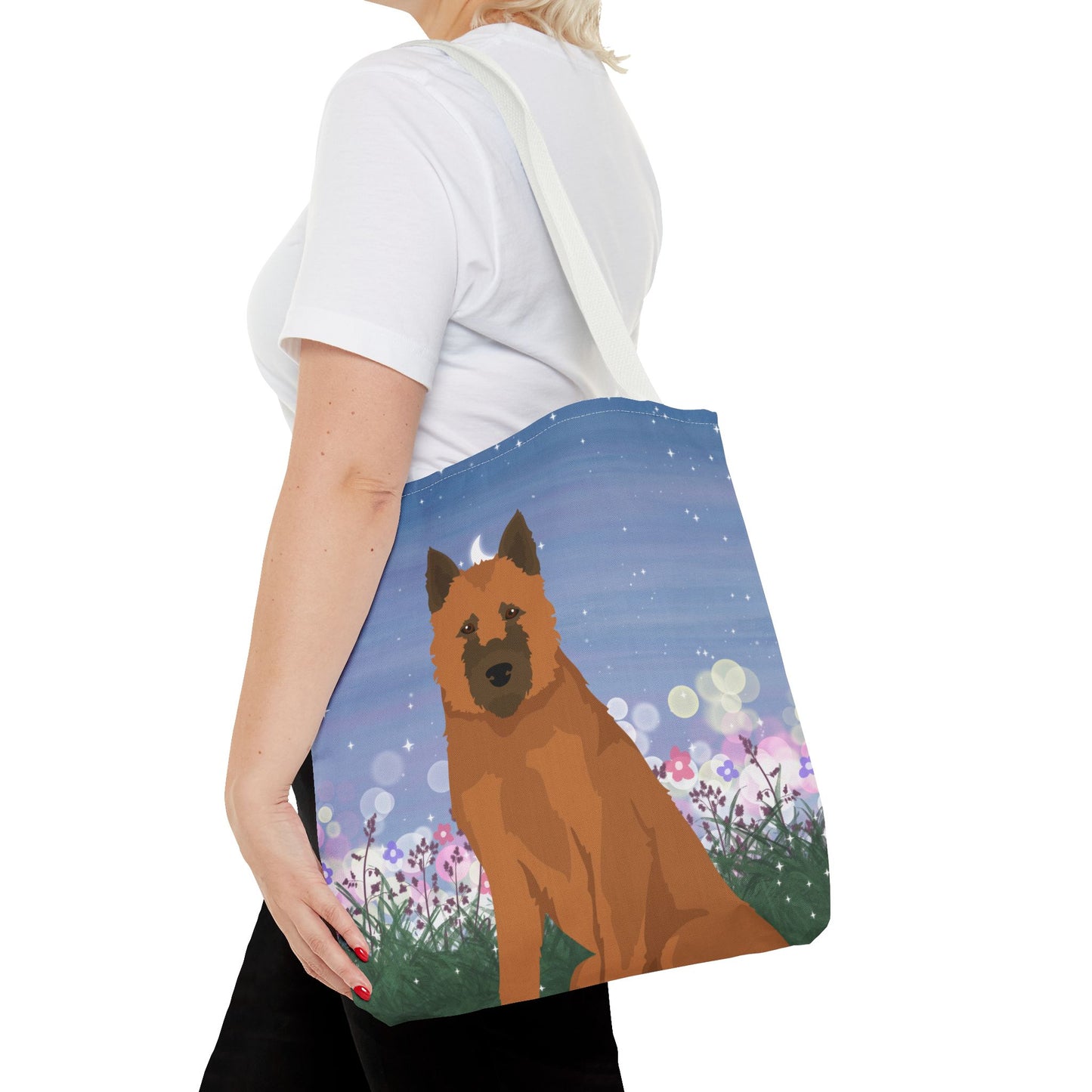 Belgian Laekenois Dog Tote Bag 16x16