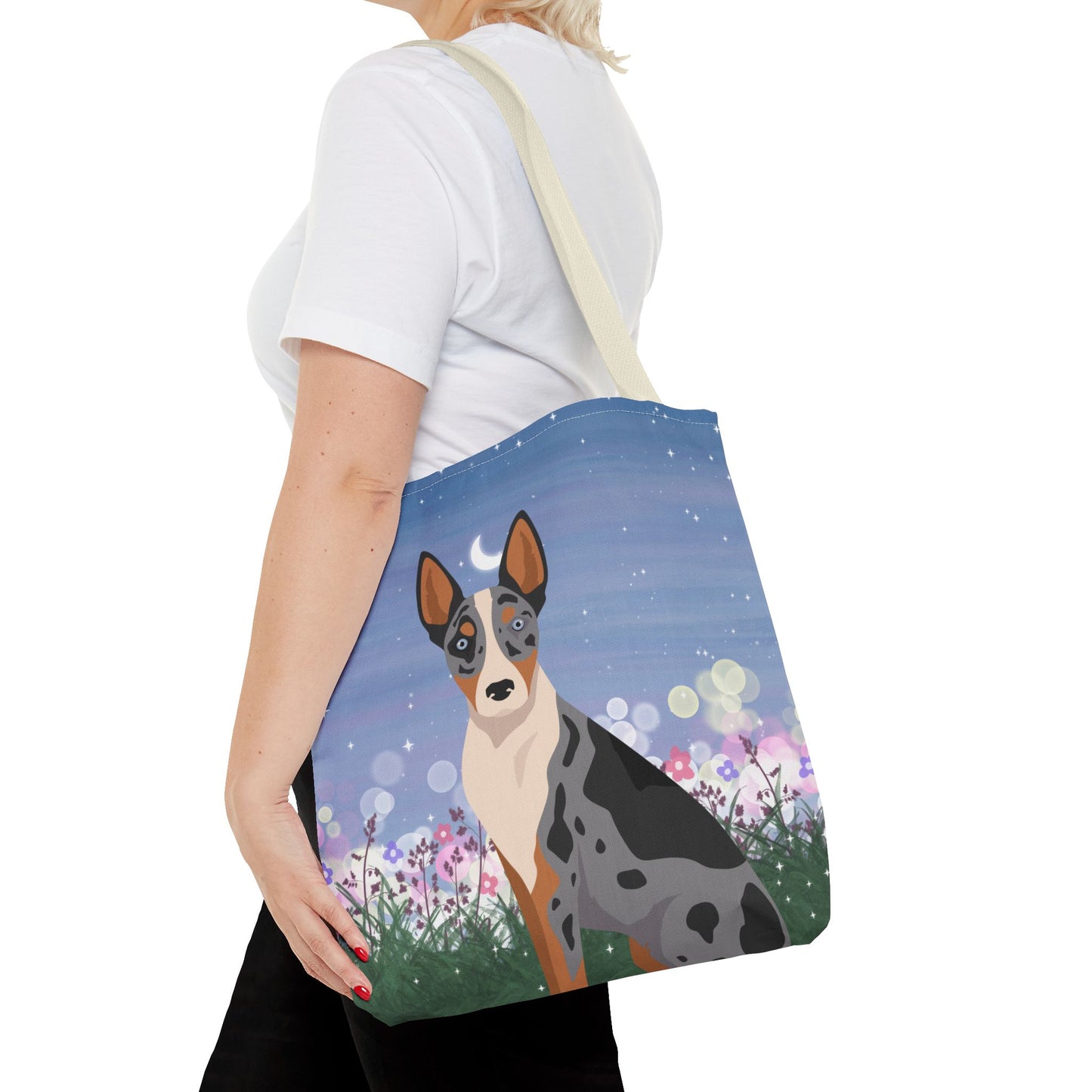 Australian Koolie Dog Tote Bag 16x16
