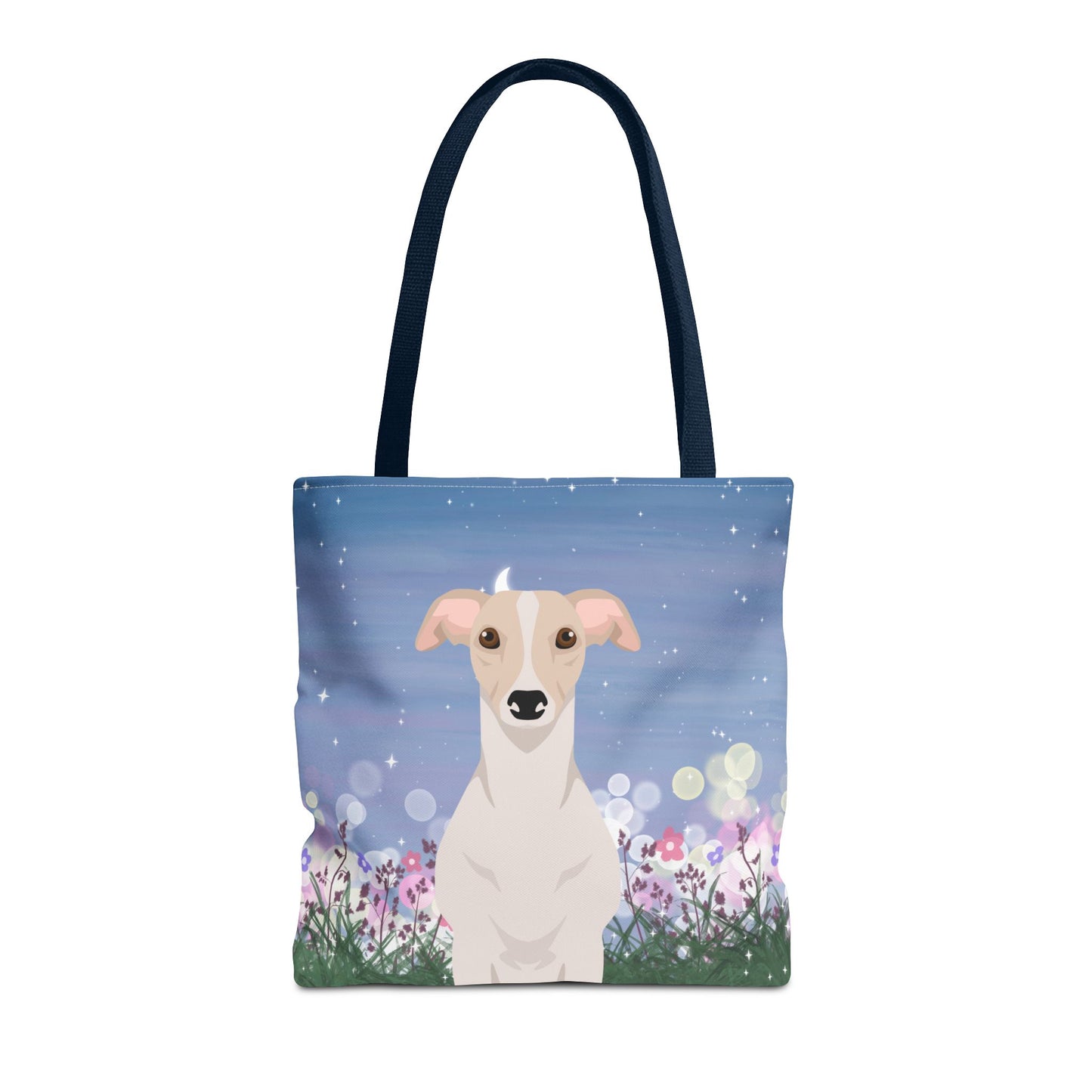 Whippet Dog Tote Bag 16x16