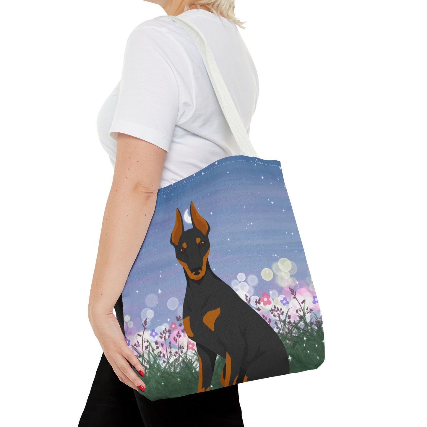 Manchester Terrier Dog Tote Bag 16x16