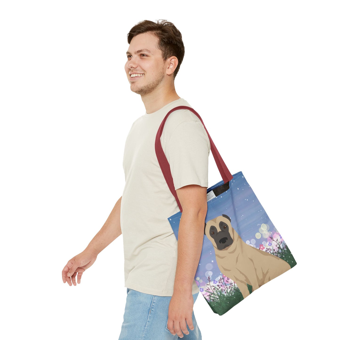 Kangle Dog Tote Bag 16x16