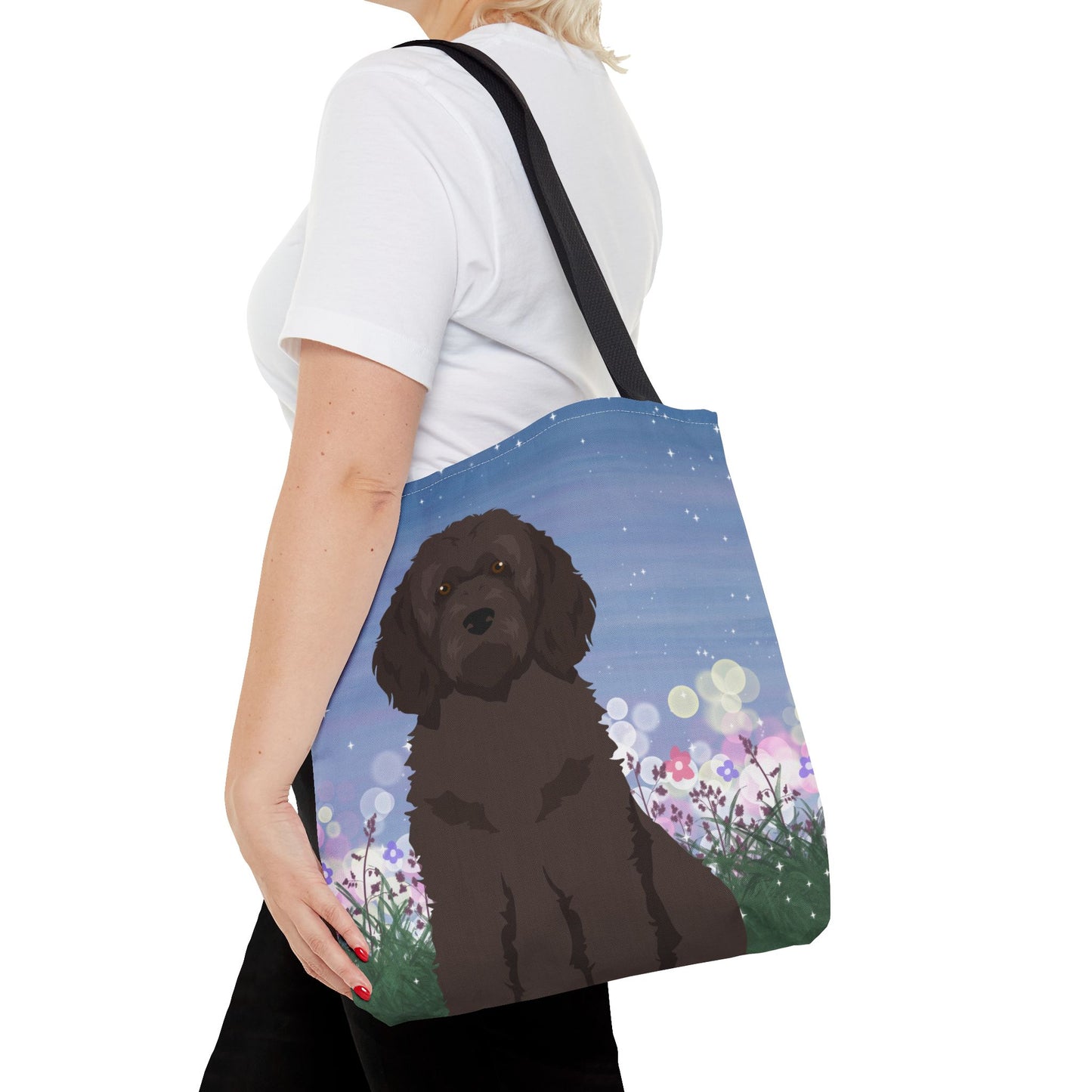 Portuguese Water Dog Dog Tote Bag 16x16