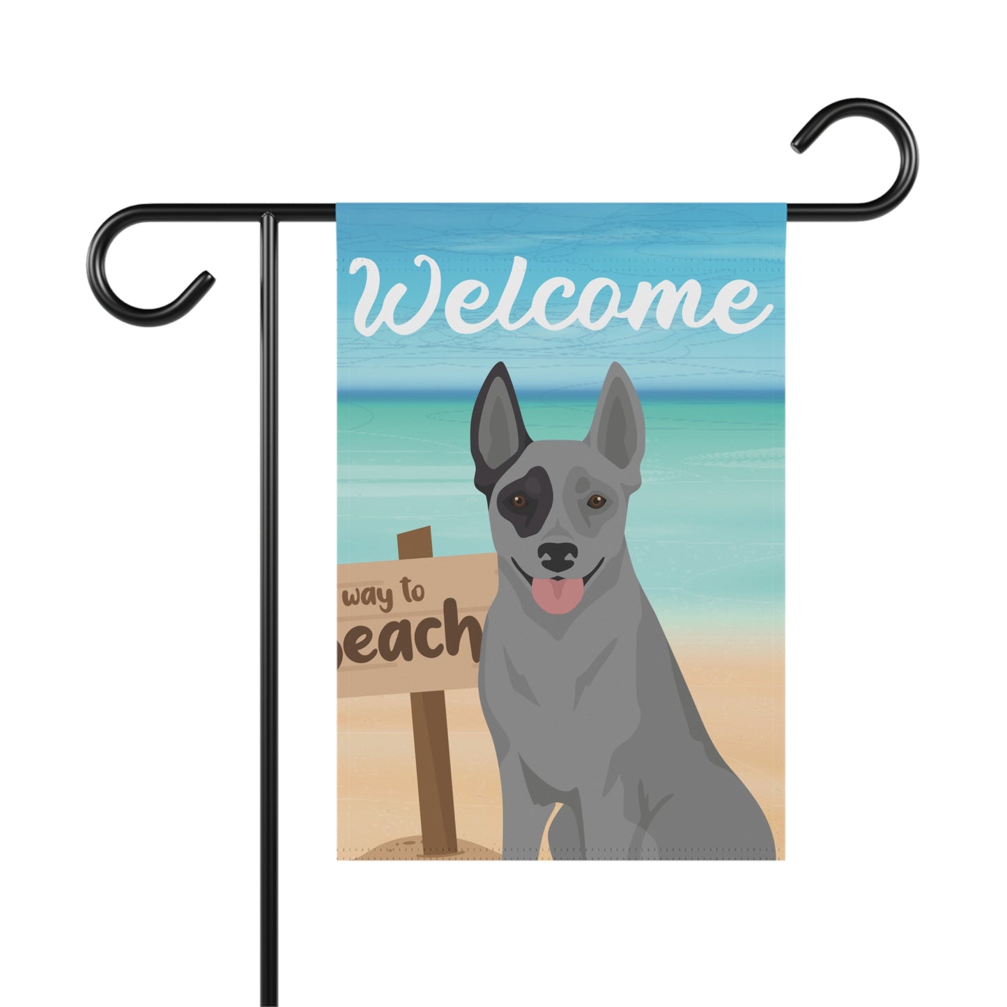 Australian Stumpy Tail Cattle Dog Dog Garden Flag