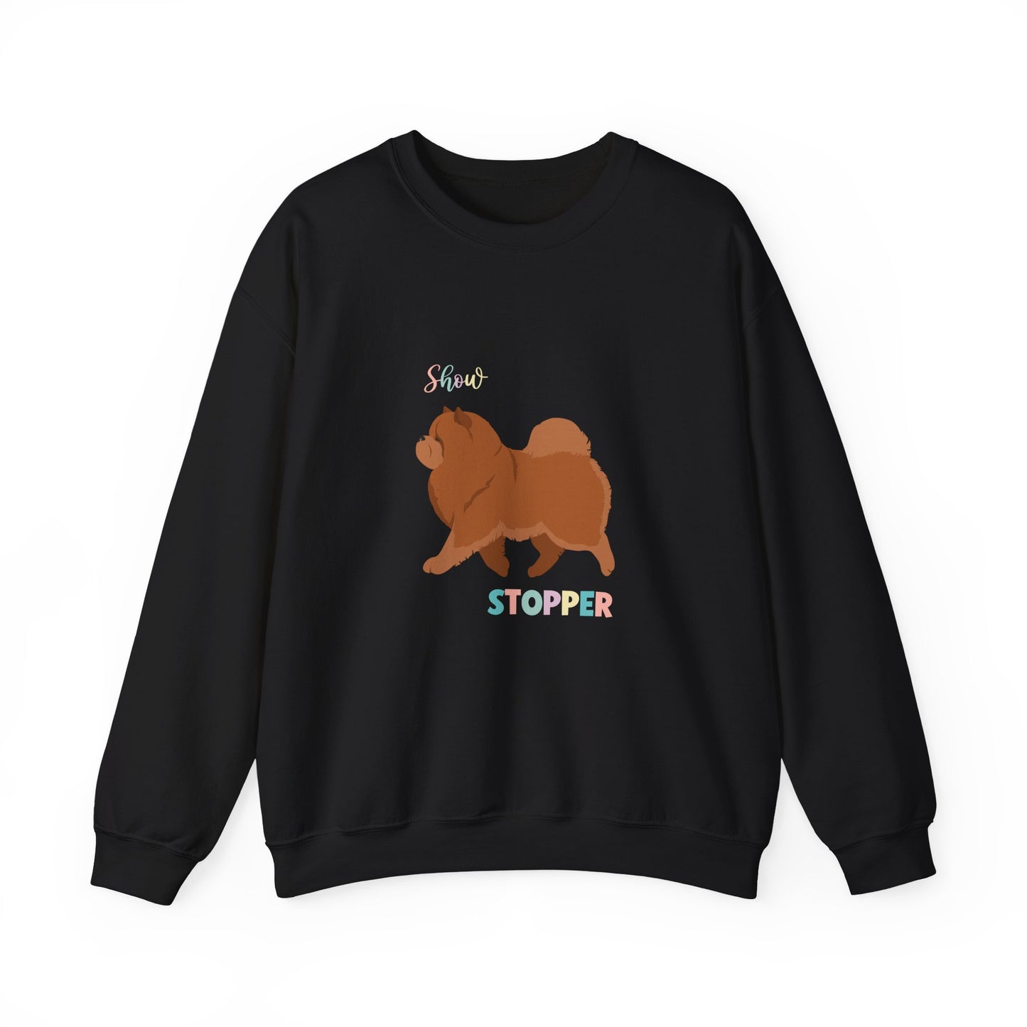Chow Chow Dog Unisex Heavy Blend Crewneck Sweatshirt