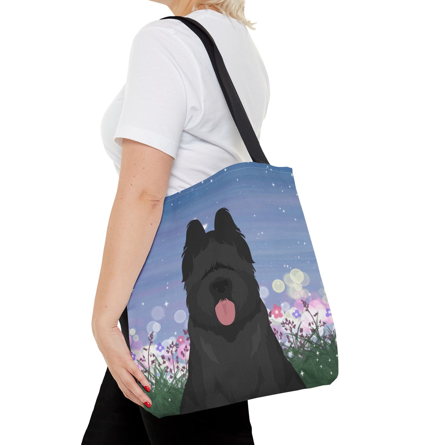 Briard Dog Tote Bag 16x16