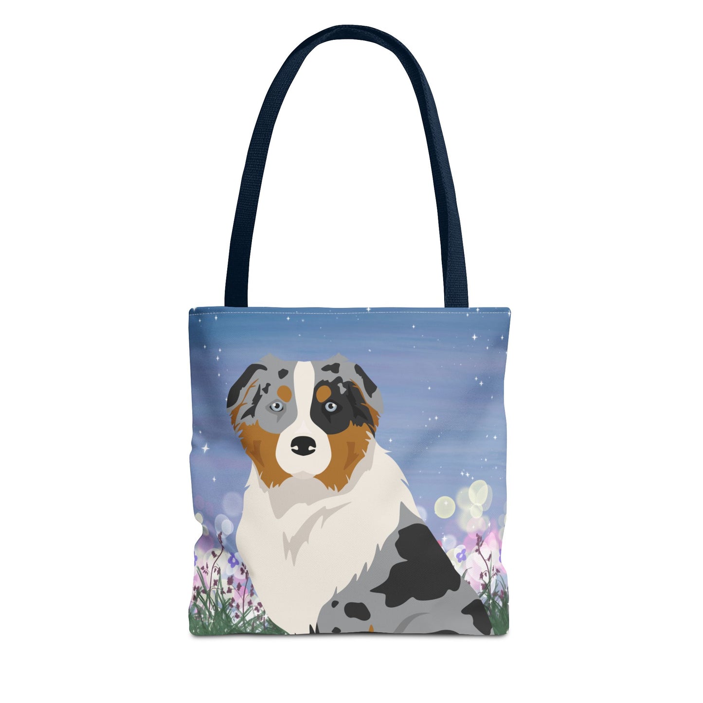Australian Shepherd Dog Tote Bag 13x13