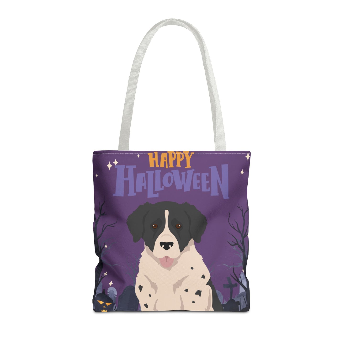 Wetterhoun Dog Happy Halloween Tote Bag 16x16