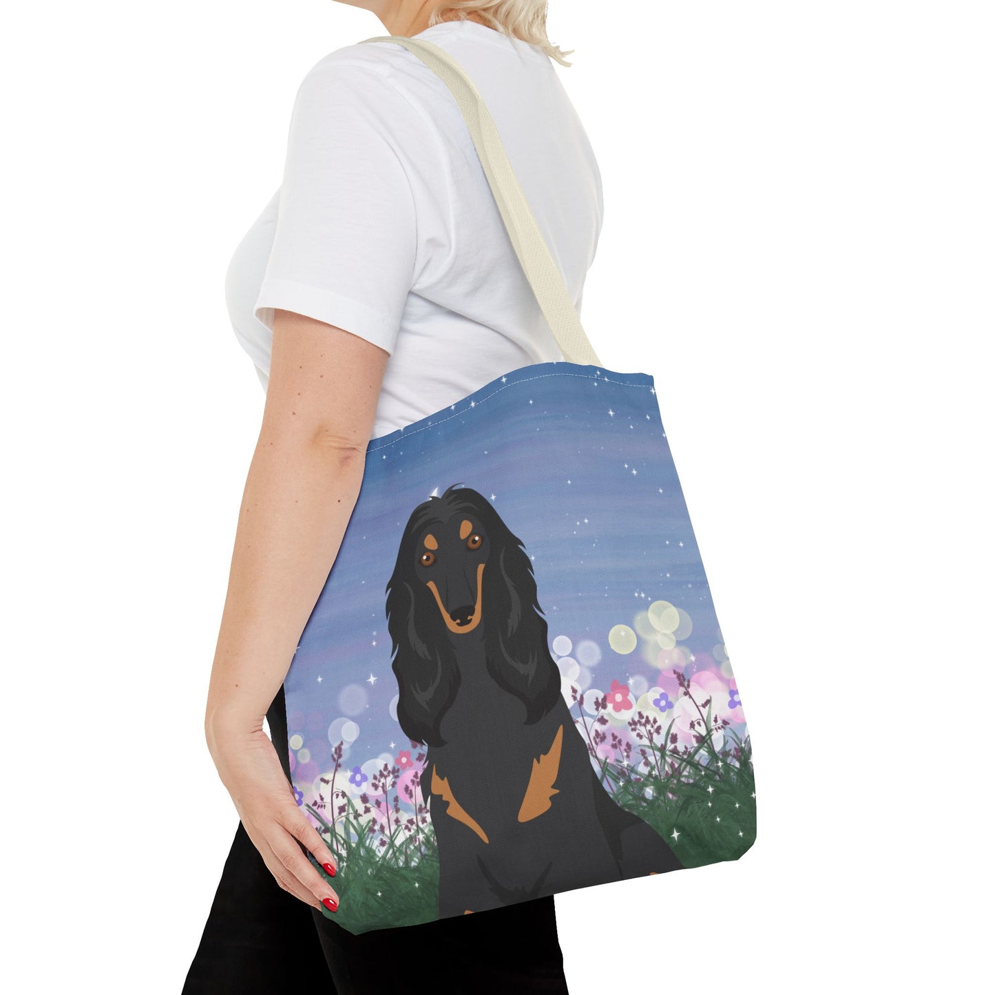 Afghan Hound Dog Tote Bag 16x16
