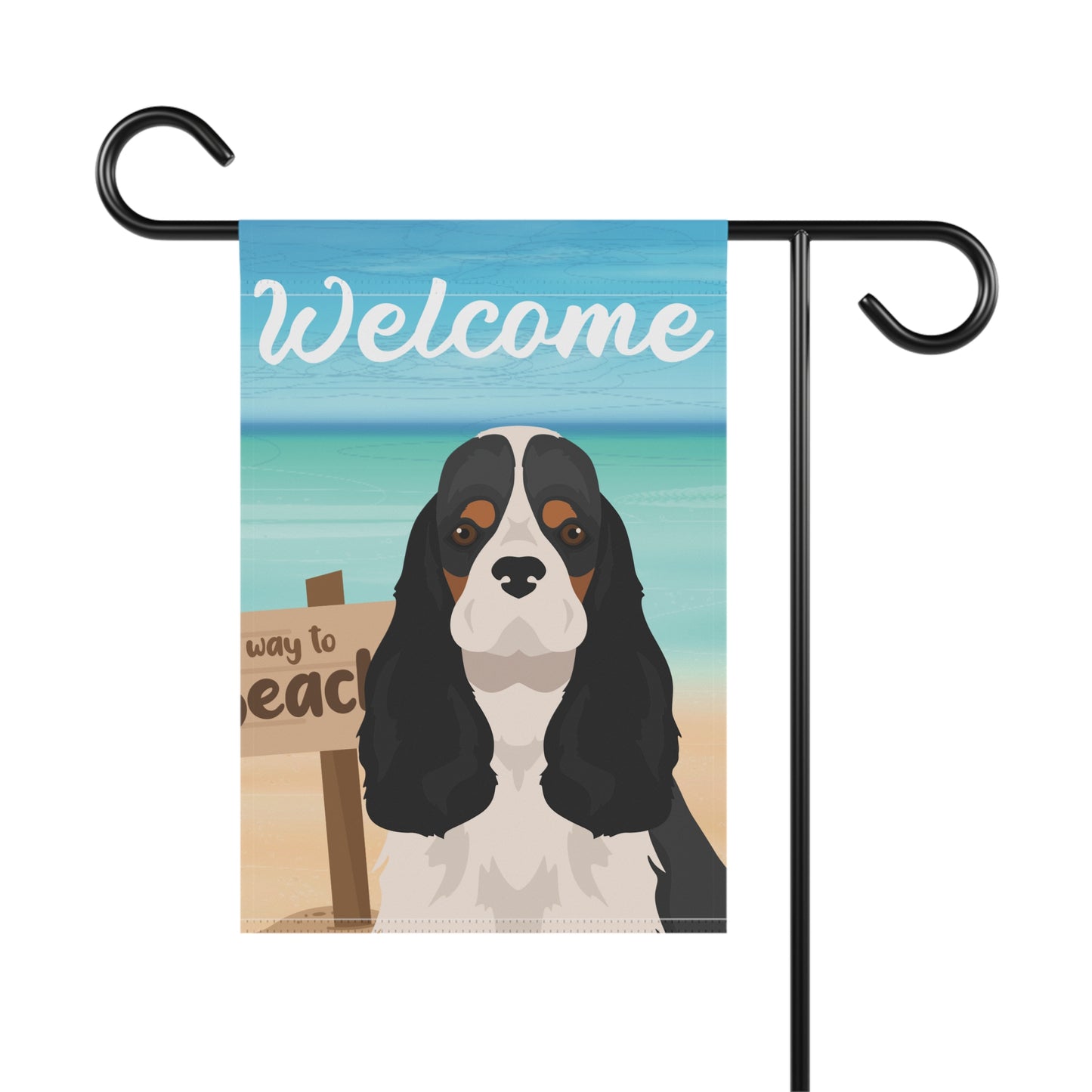 Cocker Spaniel Dog Garden Flag