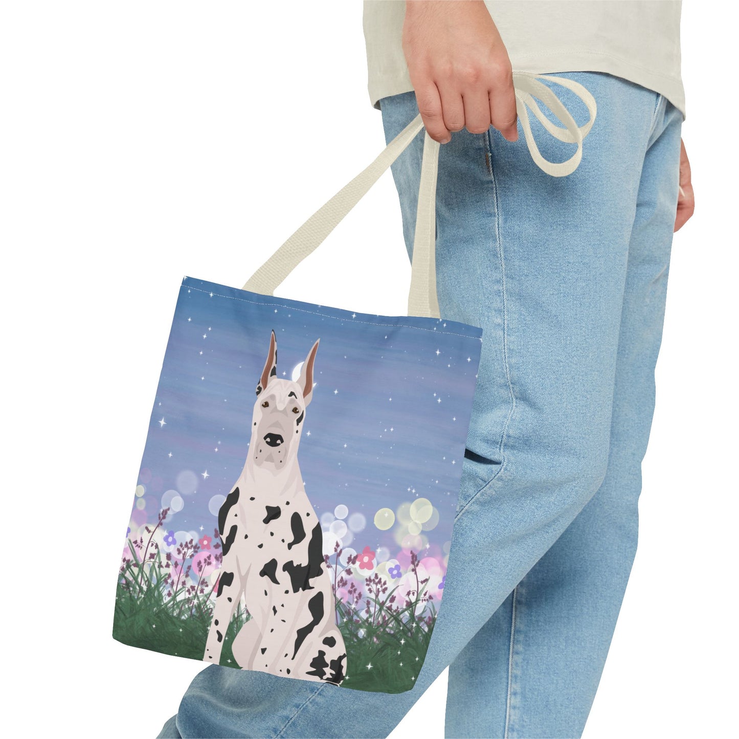 Great Dane Dog Tote Bag 13x13