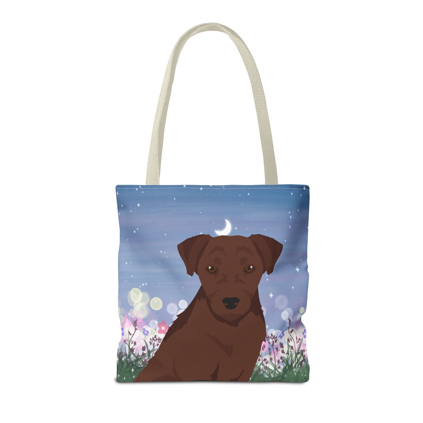 Patterdale Terrier Dog Tote Bag 16x16