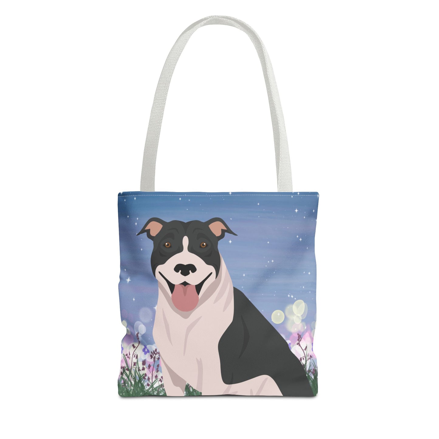 Pit Bull Dog Tote Bag 13x13