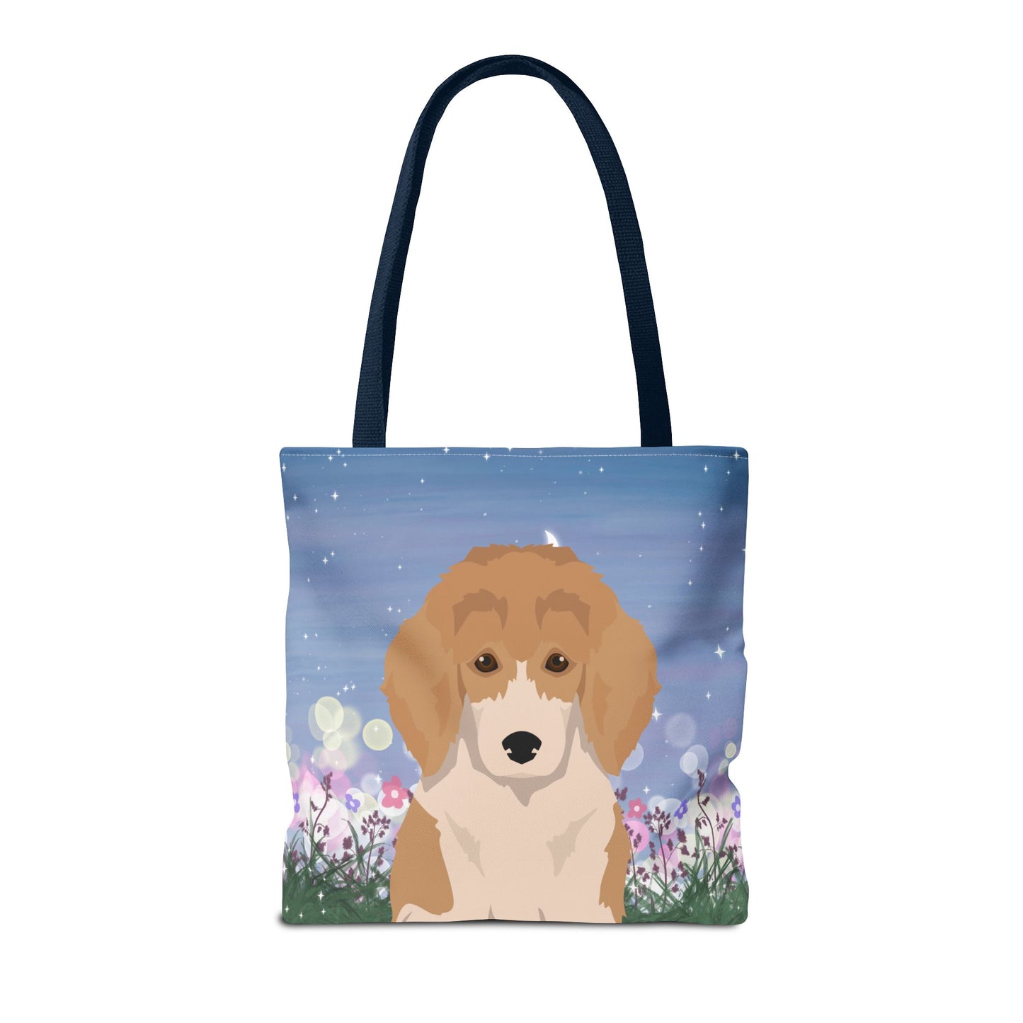 Poodle Dog Tote Bag 16x16