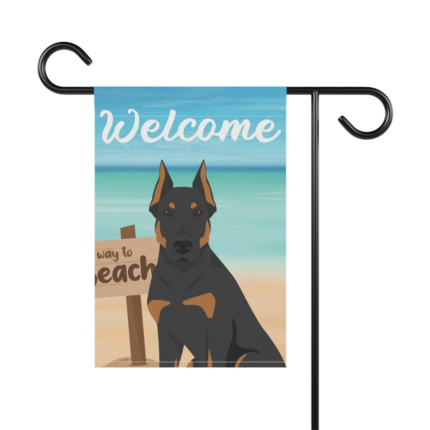Beauceron Dog Garden Flag