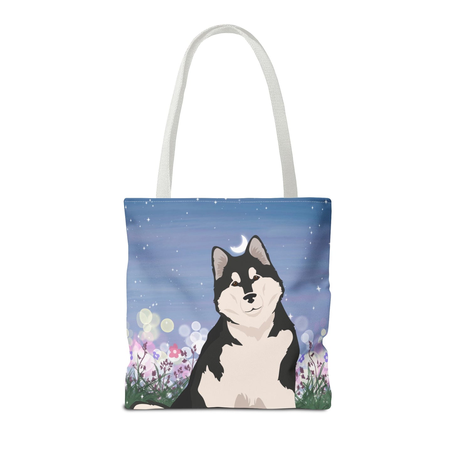 Alaskan Malamute Dog Tote Bag 16x16