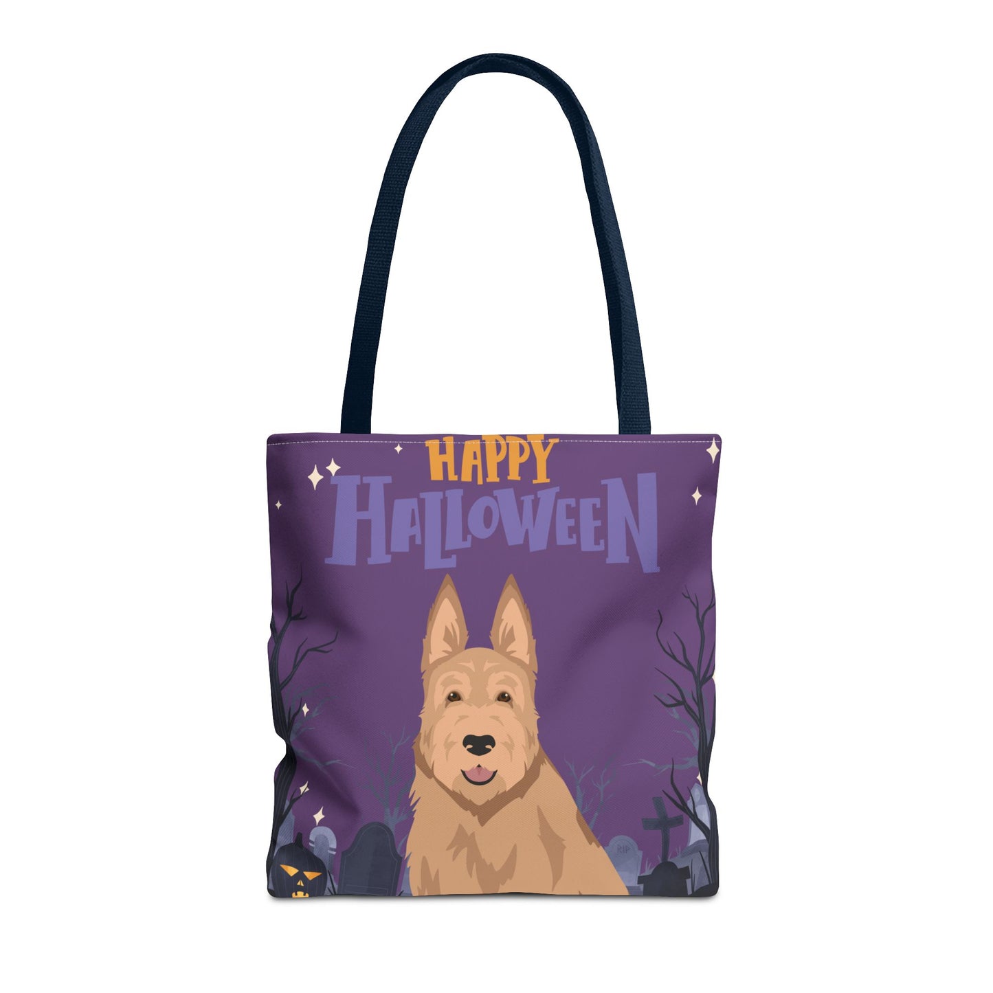 Berger Picard Dog Happy Halloween Tote Bag 16x16