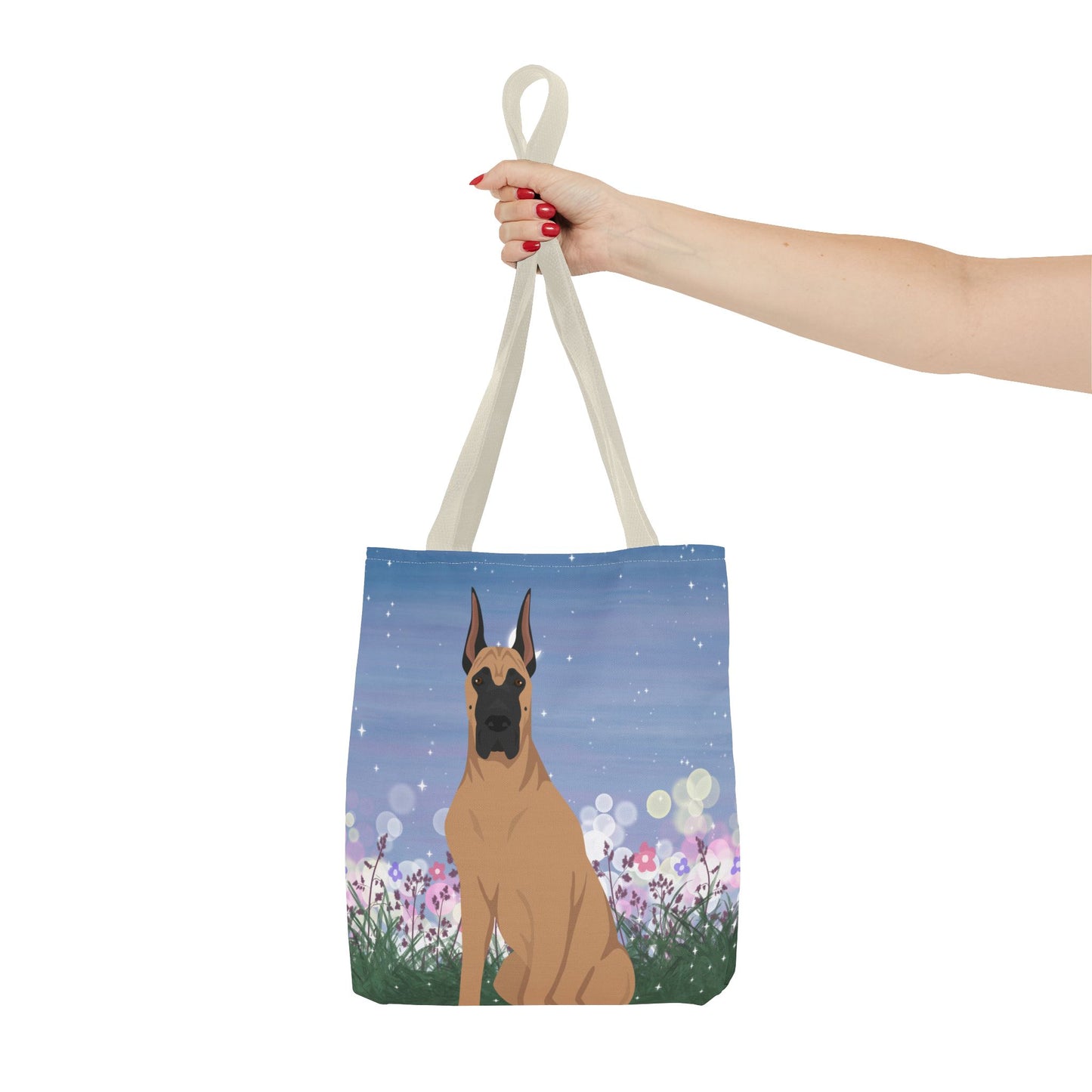 Great Dane Dog Tote Bag 13x13