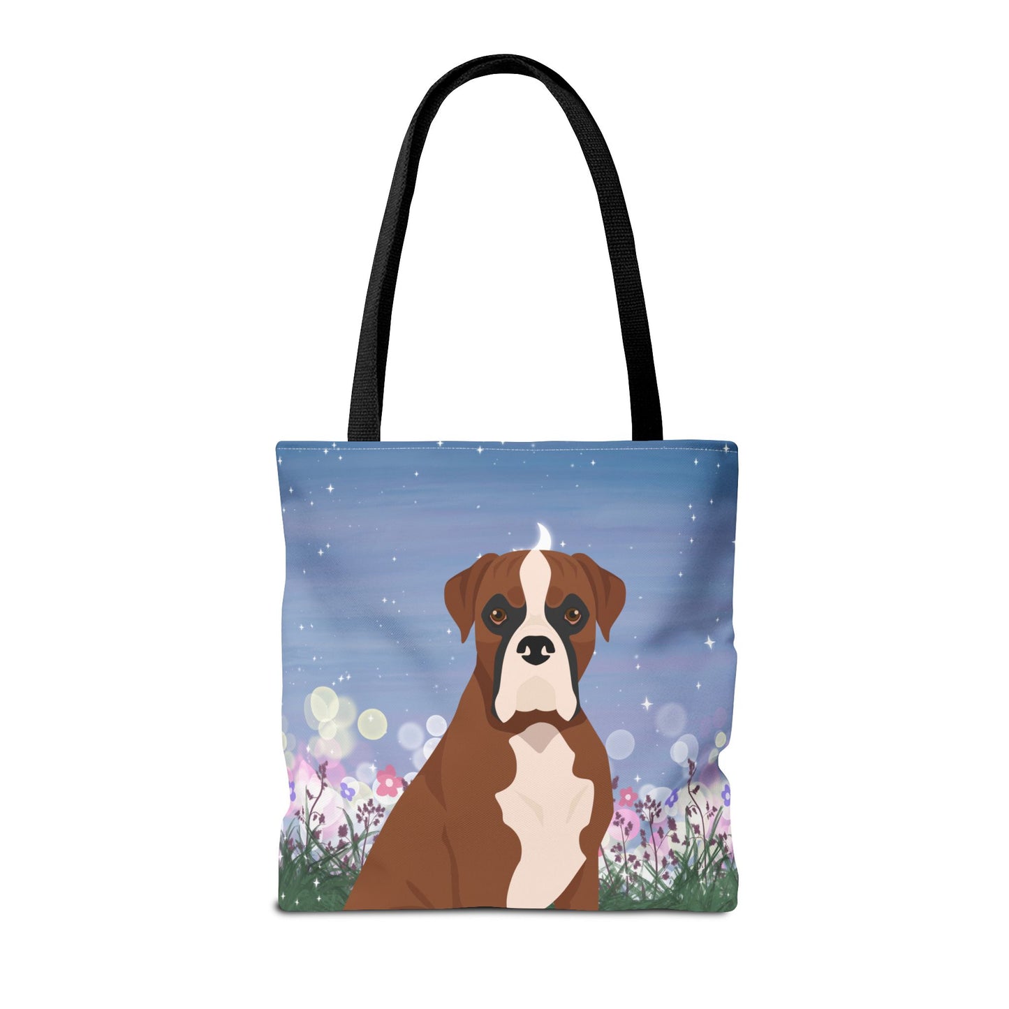Boxer Dog Tote Bag 16x16
