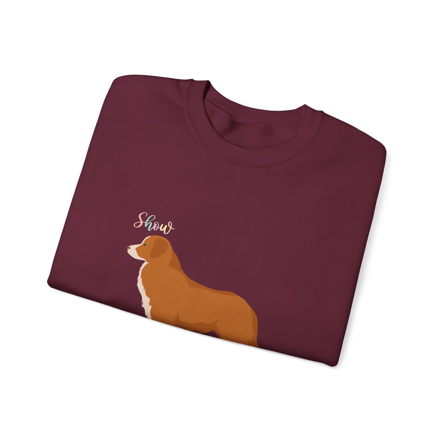 Nova Scotia Duck Tolling Retriever Dog Unisex Heavy Blend Crewneck Sweatshirt