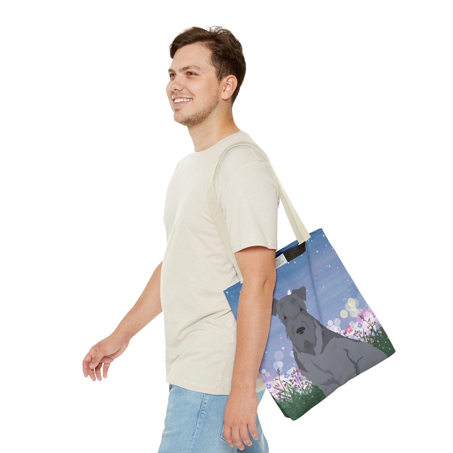 Kerry Blue Terrier Dog Tote Bag 16x16
