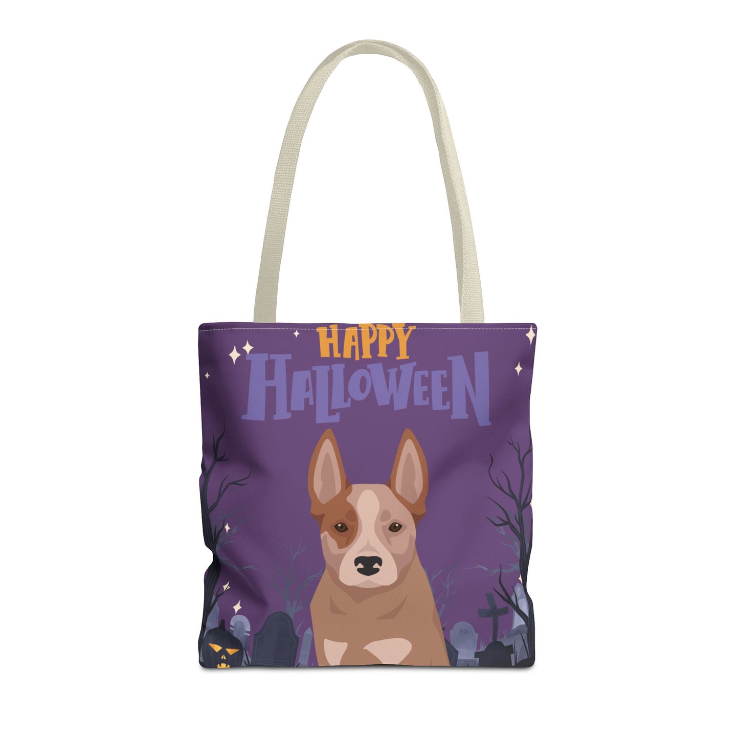 Australian Cattle Dog Dog Happy Halloween Tote Bag 16x16