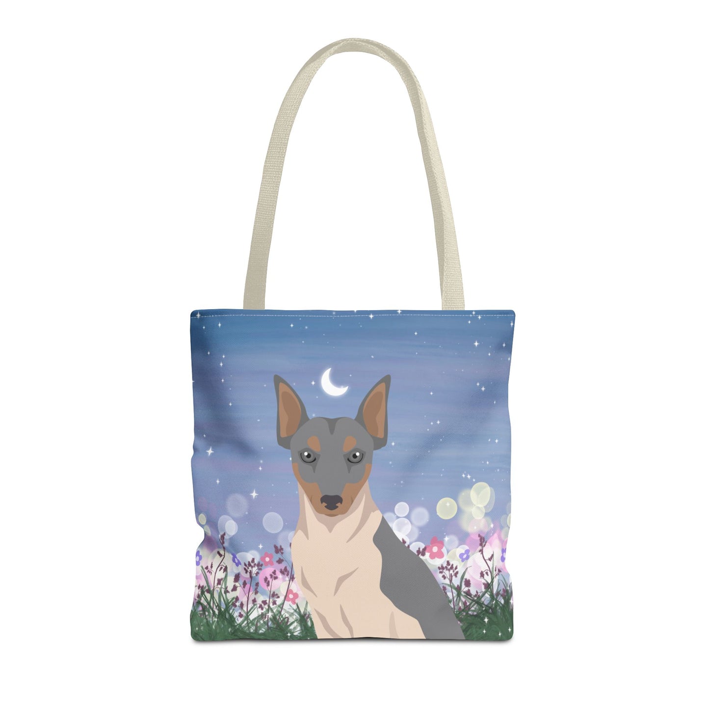 Brazilian Terrier Dog Tote Bag 16x16