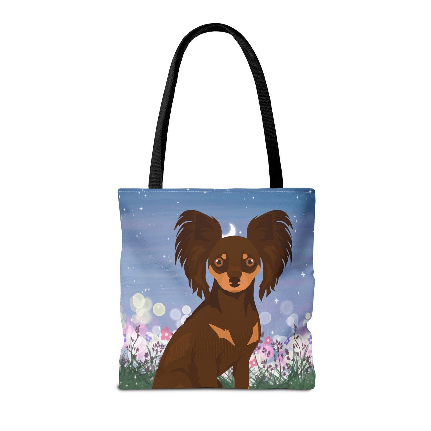 Russian Toy Terrier Dog Tote Bag 16x16