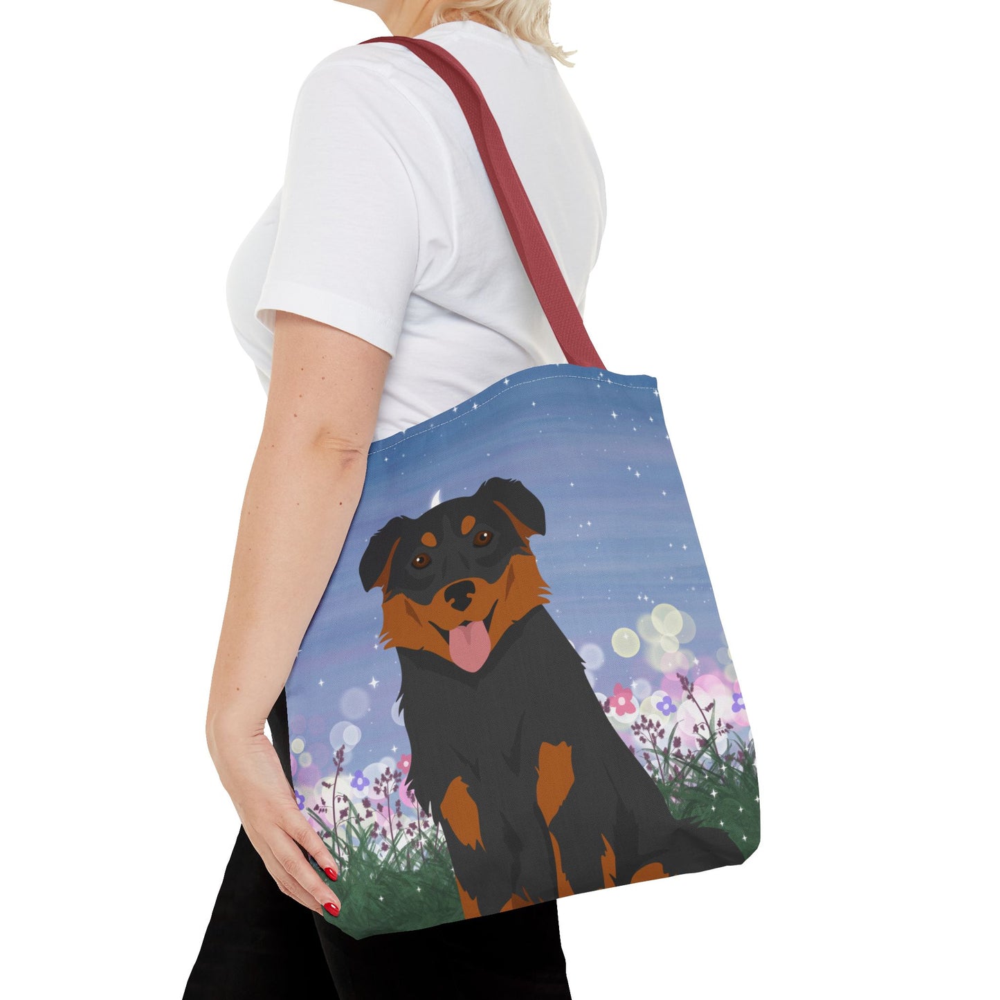 English Shepherd Dog Tote Bag 16x16