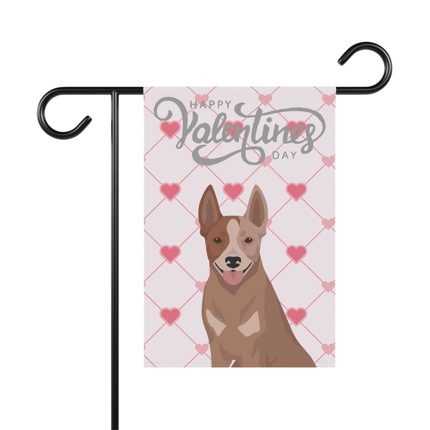 Australian Stumpy Tail Cattle Dog Valentine's Day Garden Flag