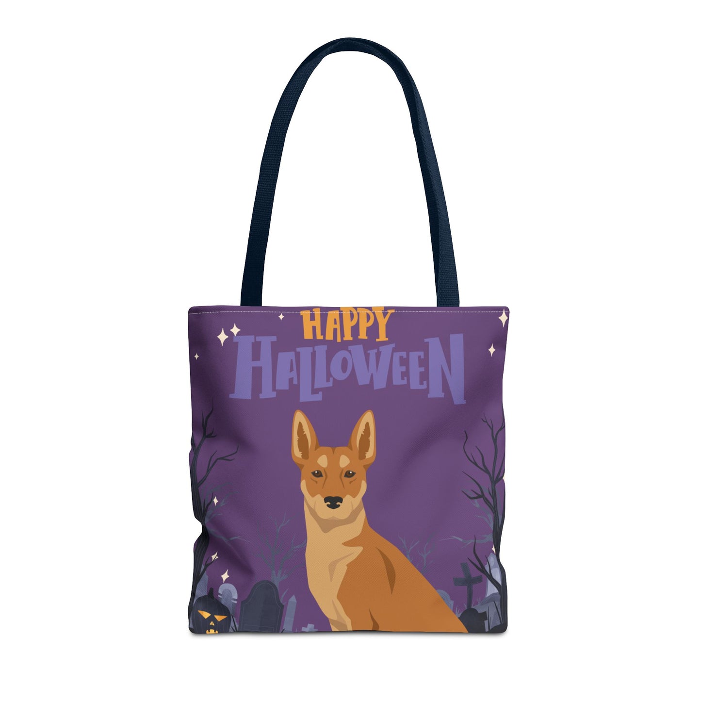 Carolina Dog Dog Happy Halloween Tote Bag 16x16