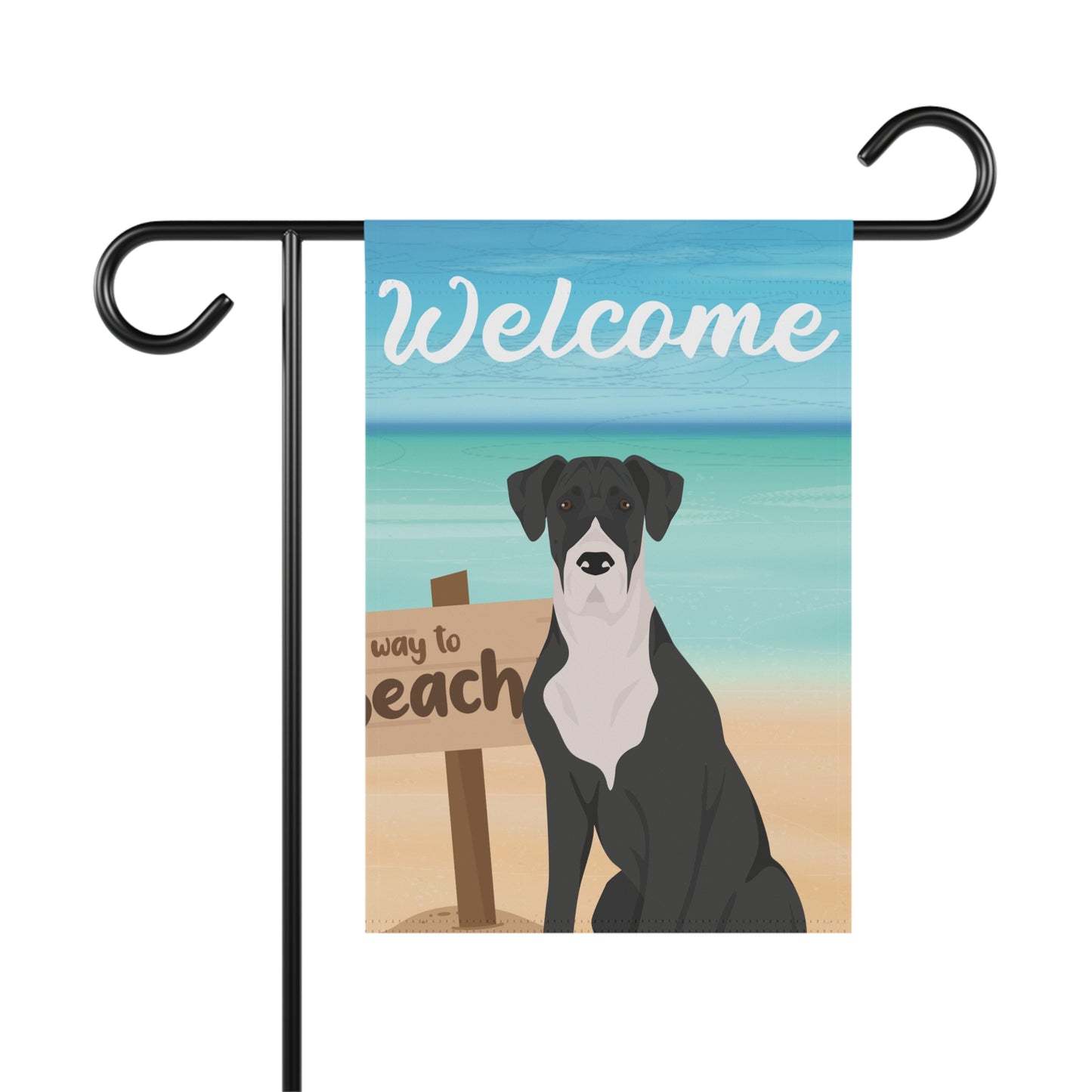 Great Dane Dog Garden Flag
