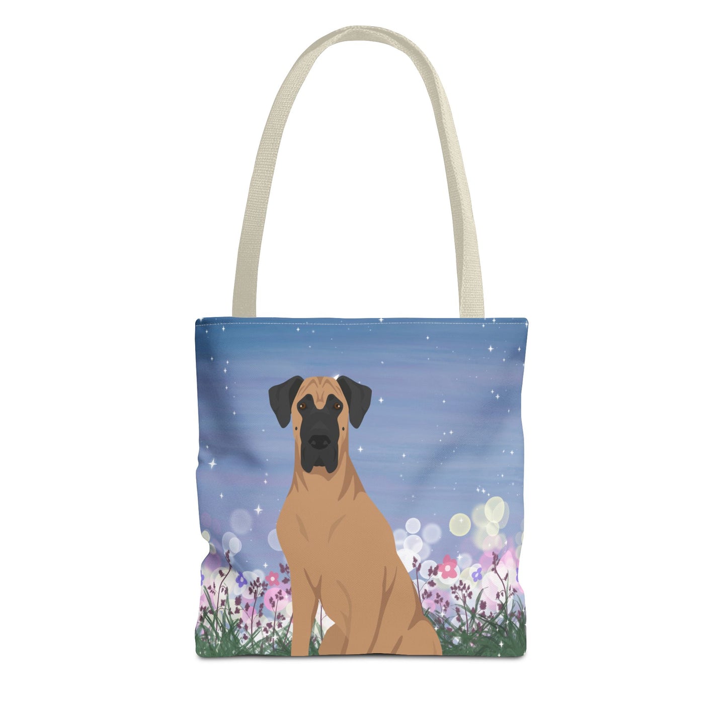 Great Dane Dog Tote Bag 13x13
