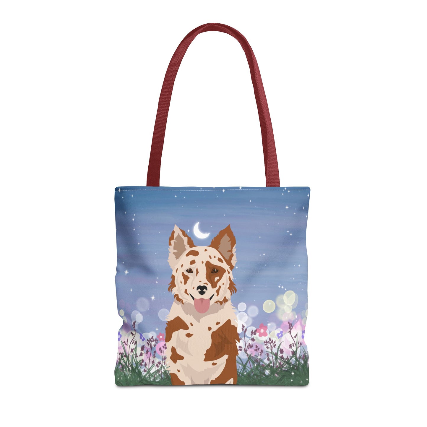 Mudi Dog Tote Bag 16x16
