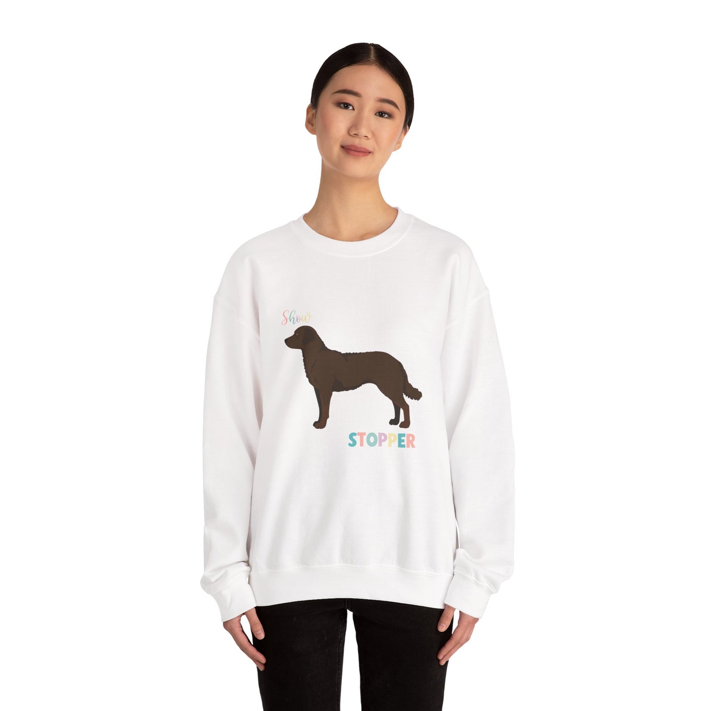 Chesapeake Bay Retriever Dog Unisex Heavy Blend Crewneck Sweatshirt