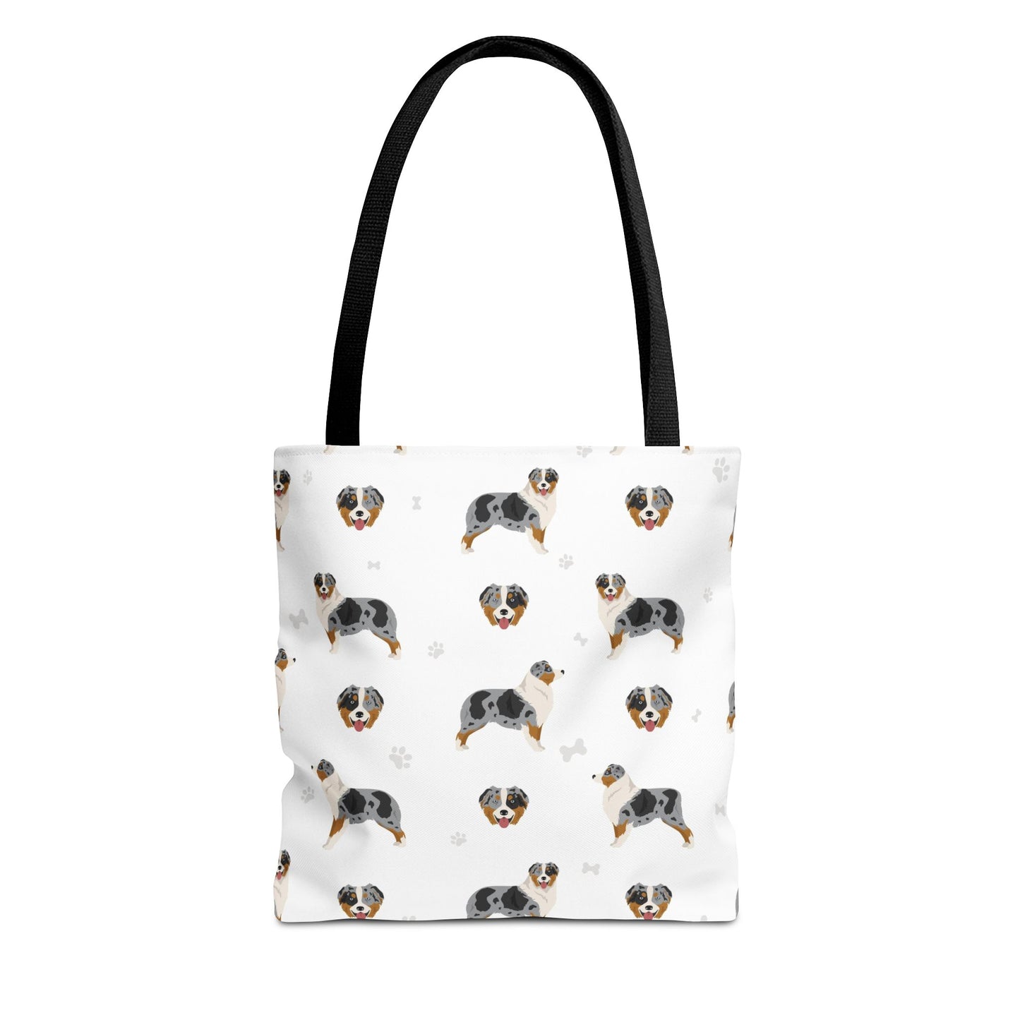 Australian Shepherd Dog Tote Bag, Aussie Dog Mom Gift