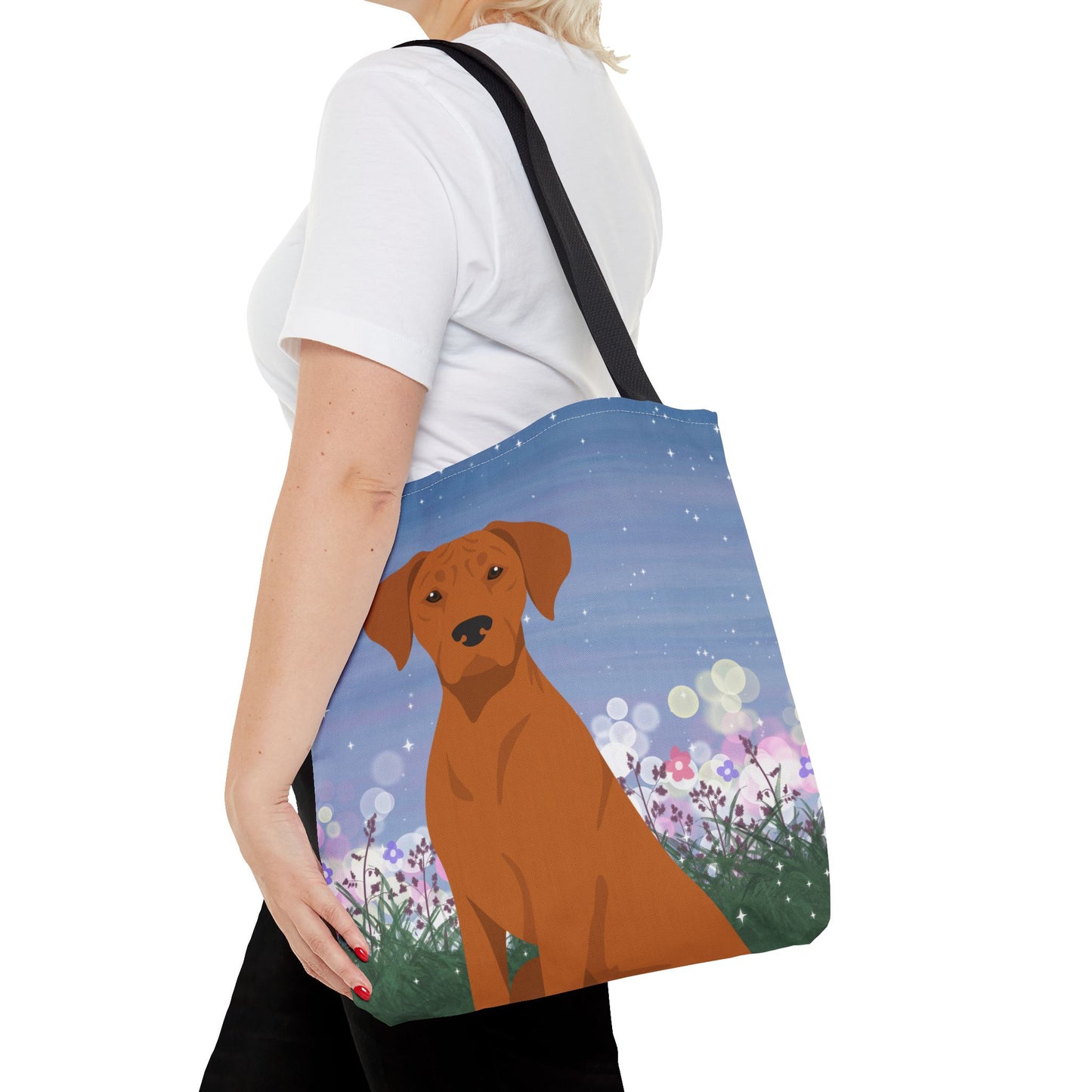 Rhodesian Ridgeback Dog Tote Bag 16x16