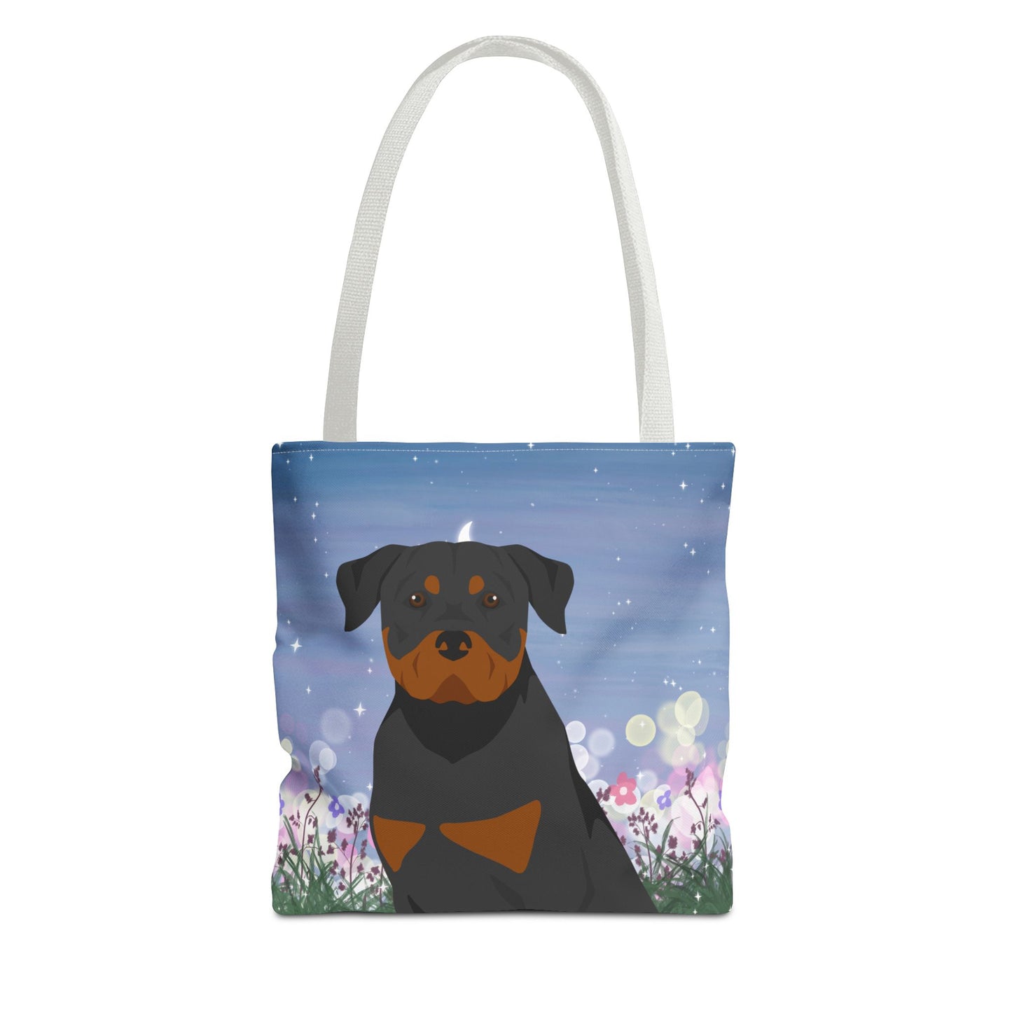 Rottweiler Dog Tote Bag 13x13