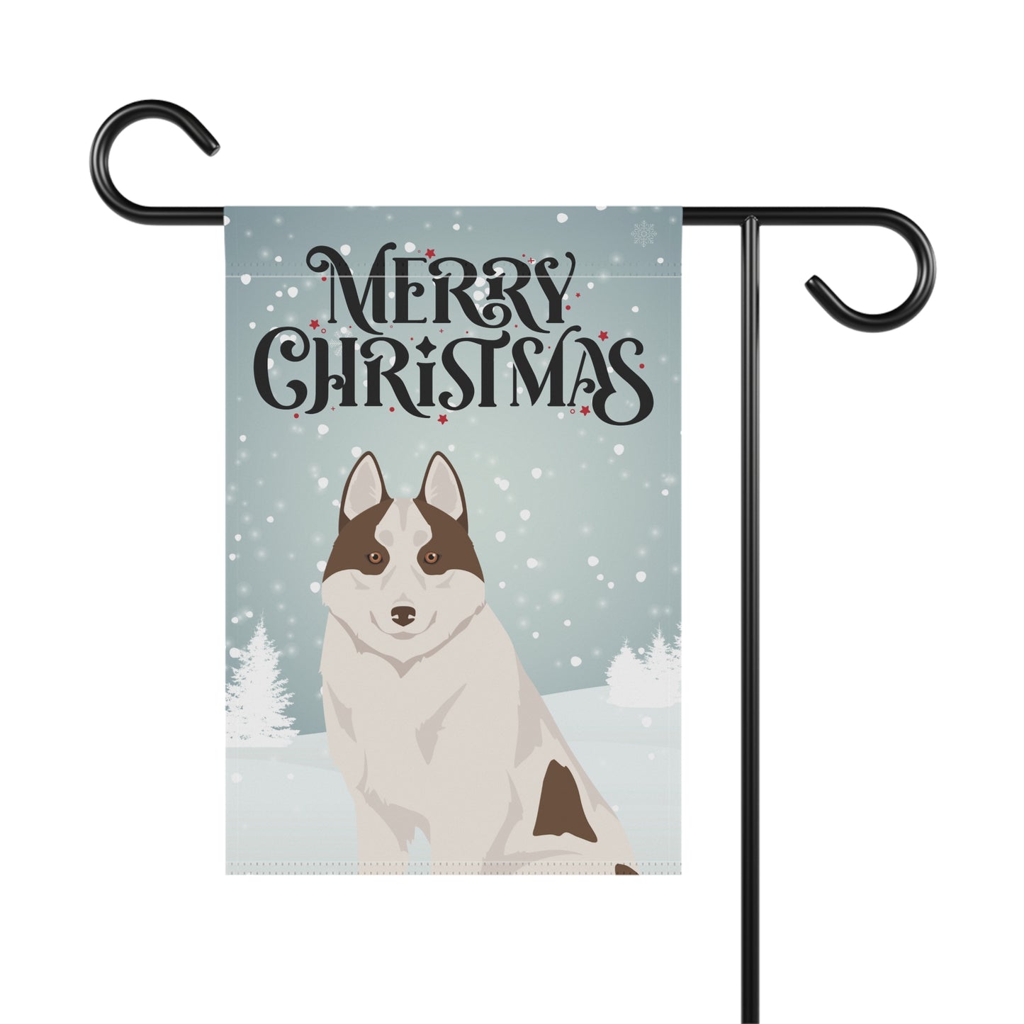 Siberian Husky Dog Garden Flag