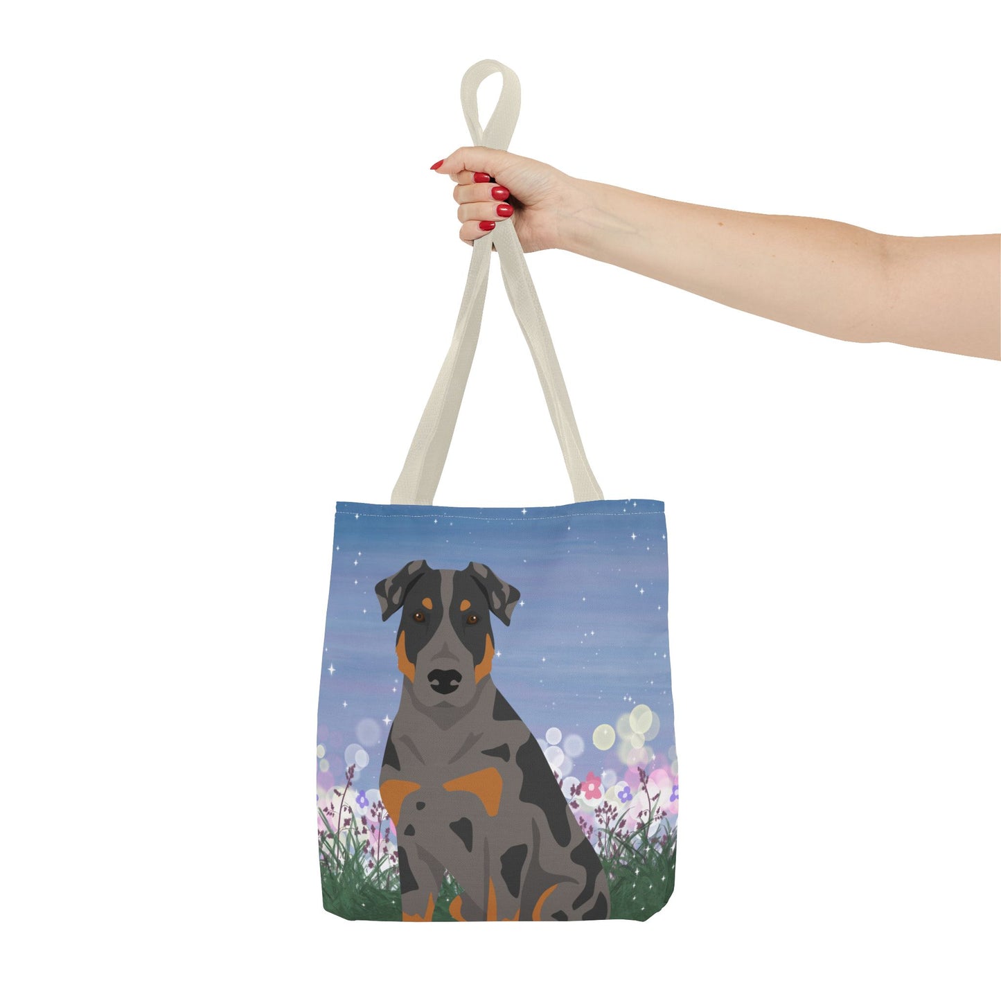 Beauceron Dog Tote Bag 13x13