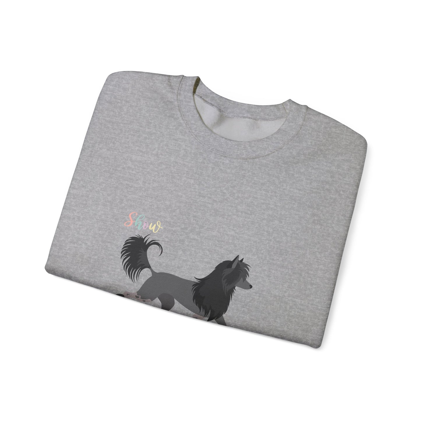 Copy of Chinese Crested Dog Dog Unisex Heavy Blend Crewneck Sweatshirt