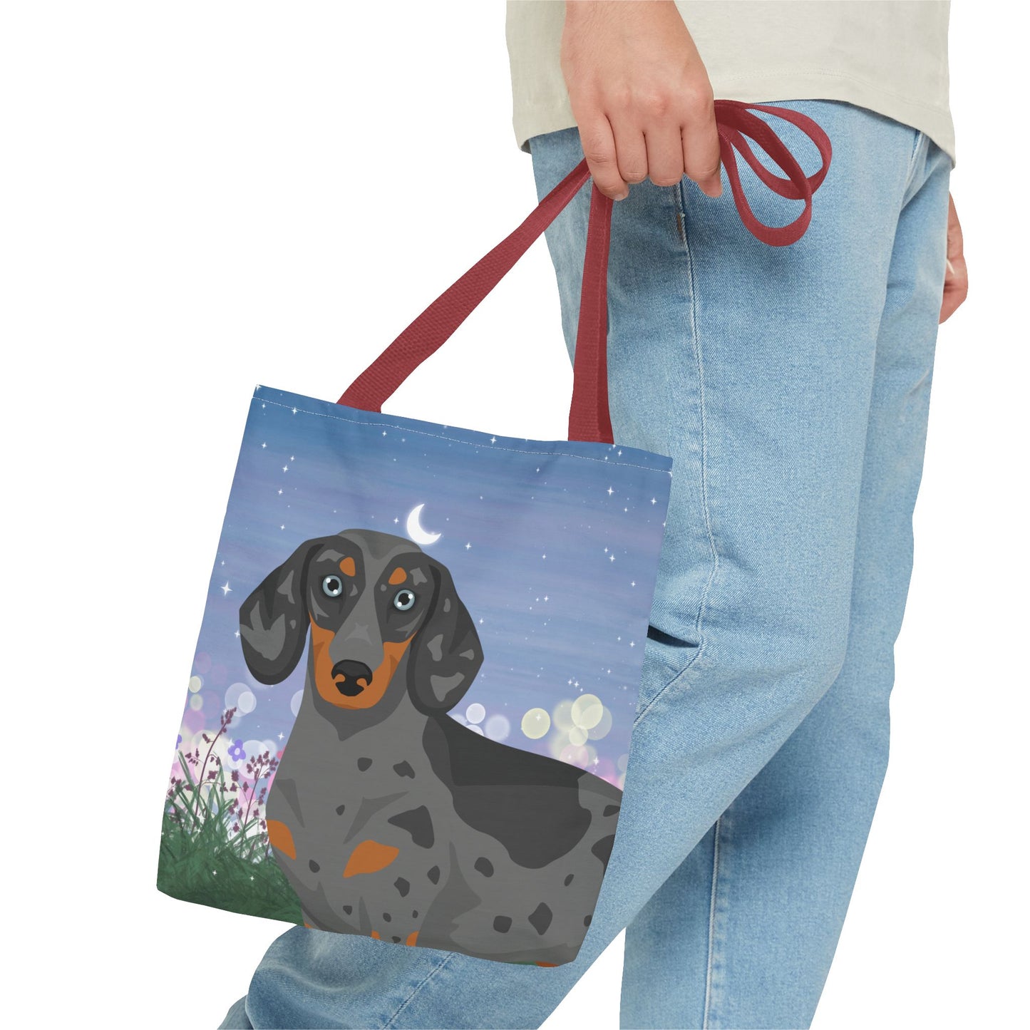 Dachshund Dog Tote Bag 13x13