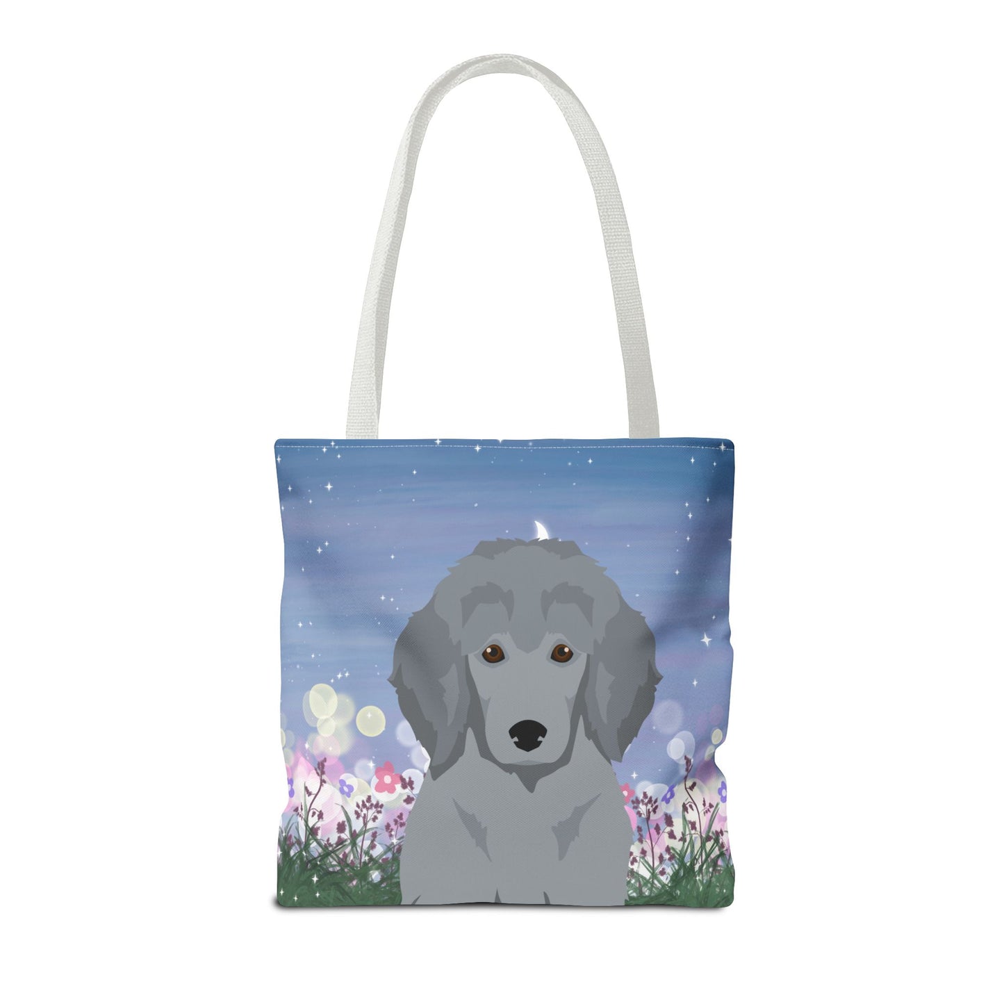 Poodle Dog Tote Bag 16x16