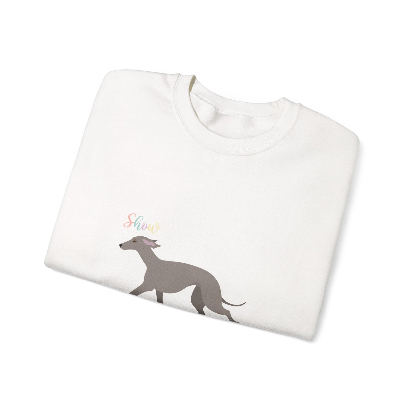 Italian Greyhound Dog Unisex Heavy Blend Crewneck Sweatshirt