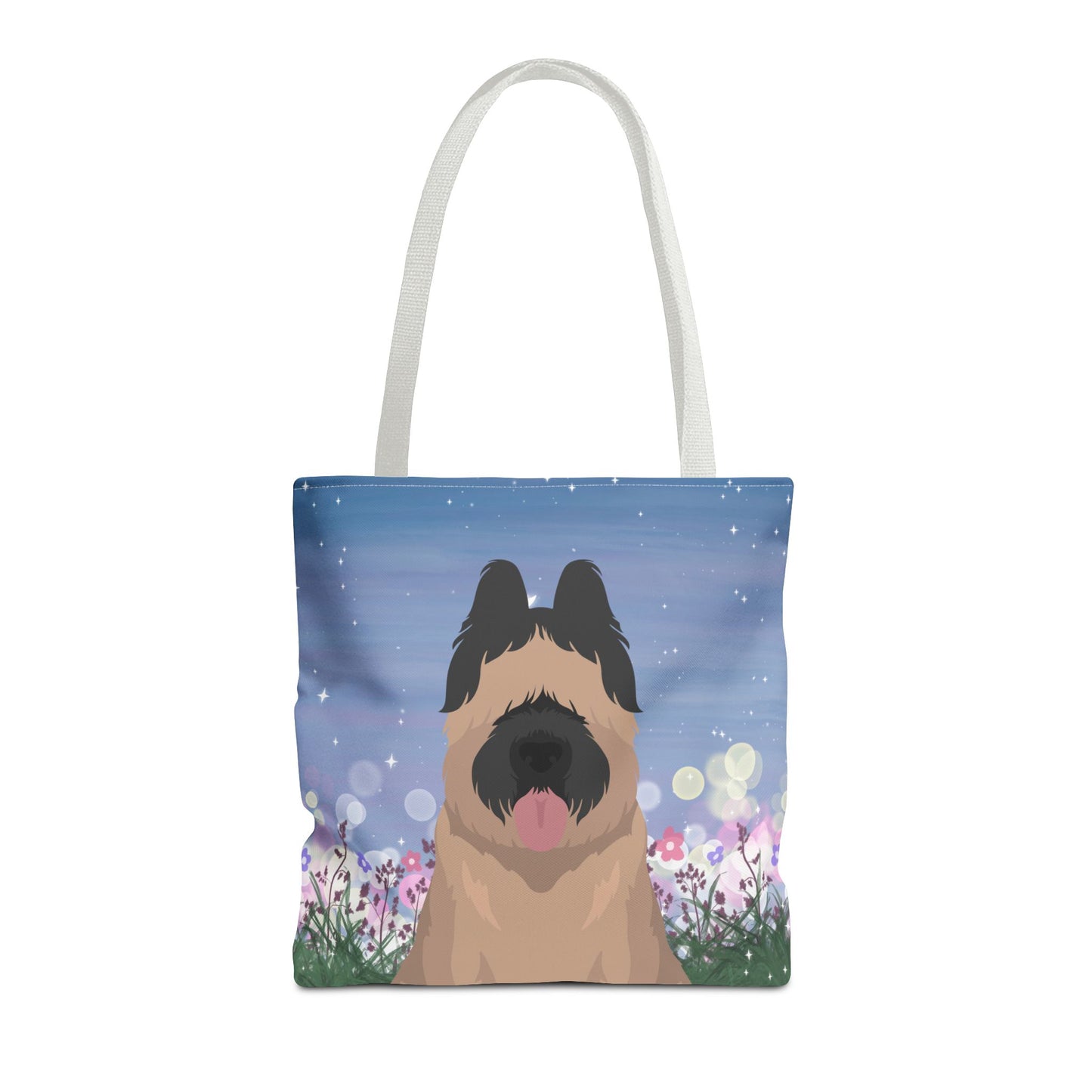 Briard Dog Tote Bag 16x16