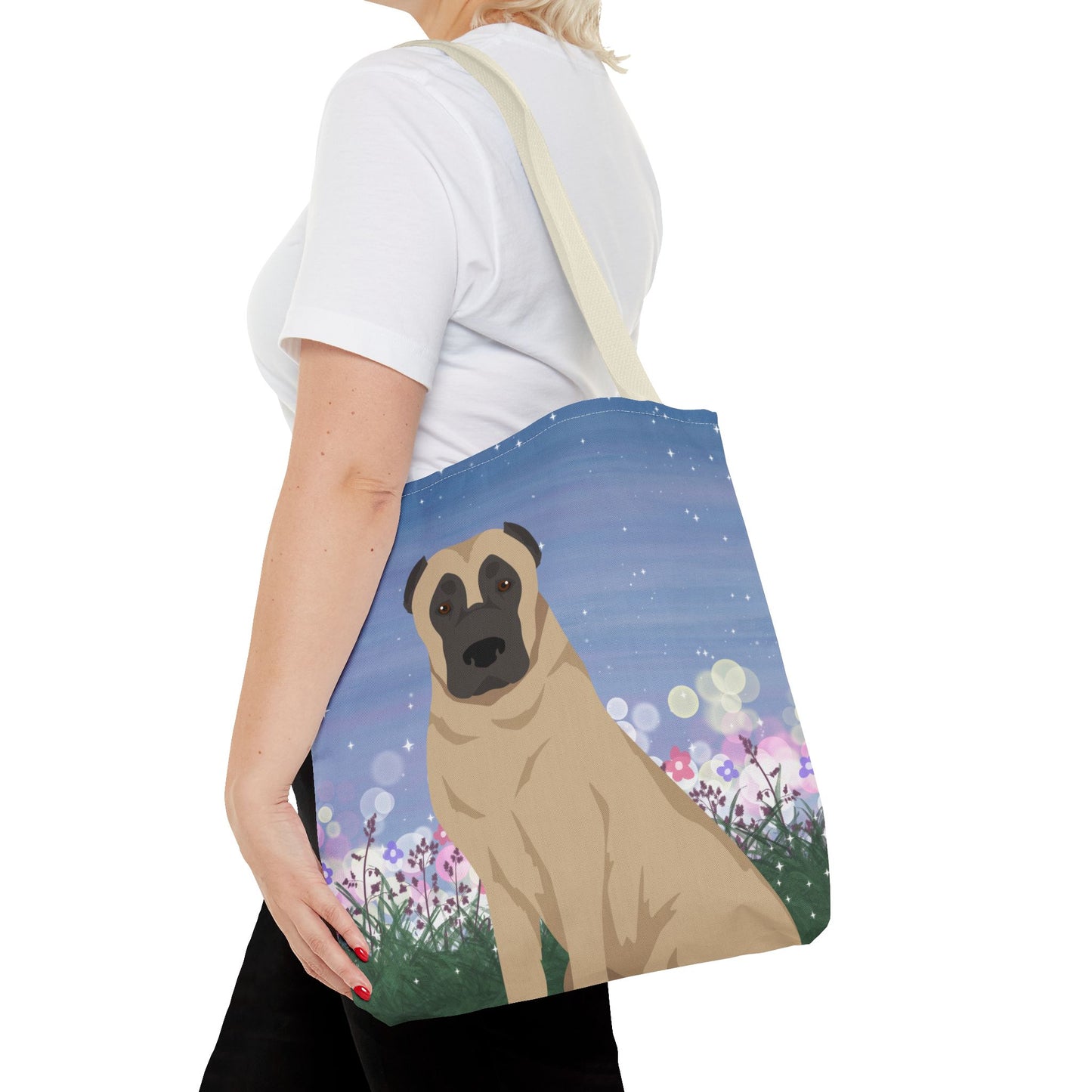 Kangle Dog Tote Bag 16x16